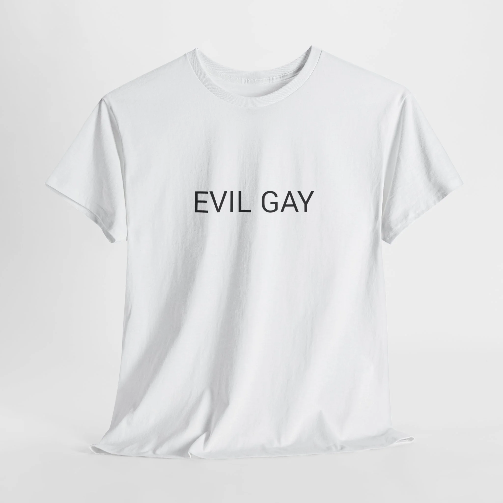 EVIL GAY TEE BY CULTUREEDIT AVAILABLE IN 13 COLORS - Image 178