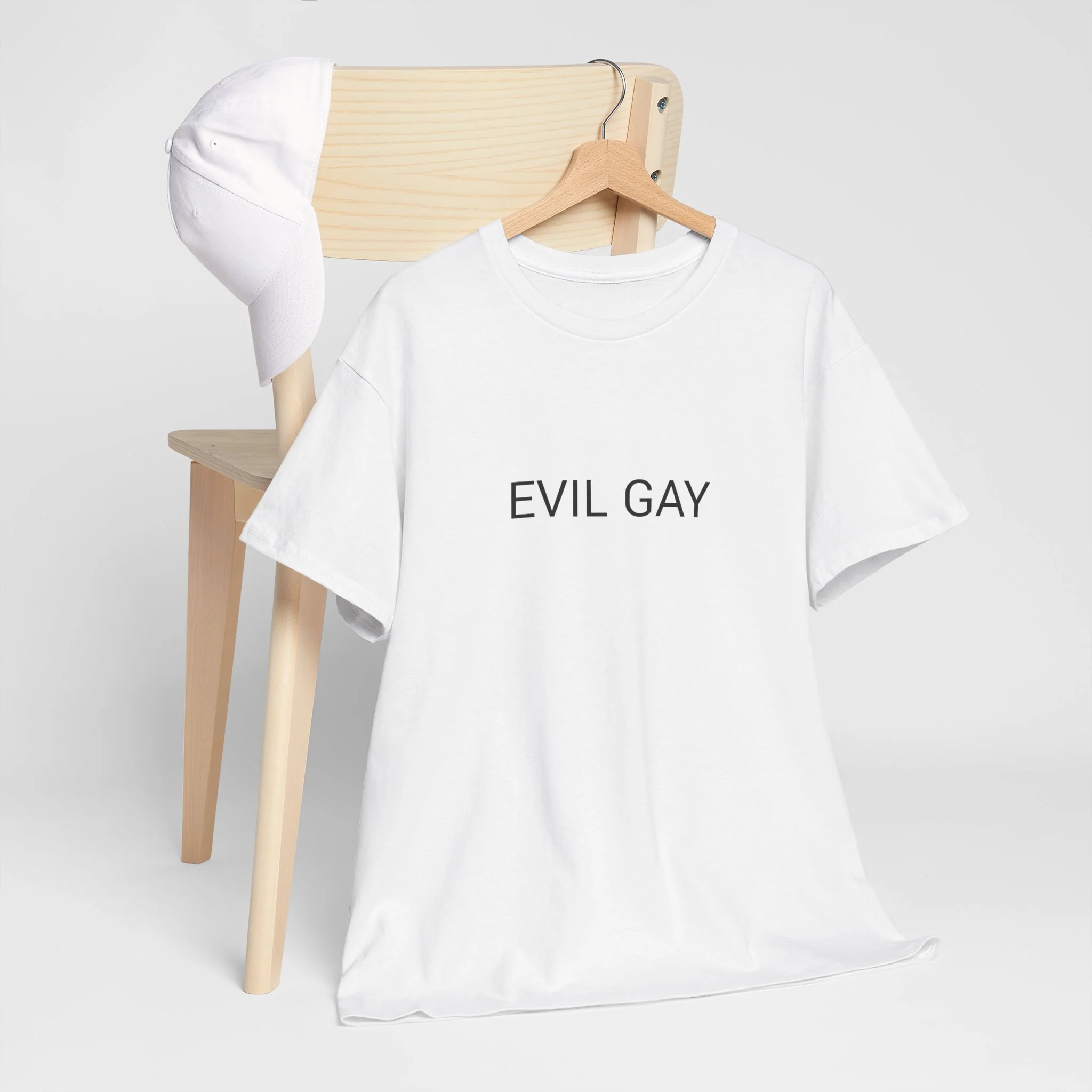 EVIL GAY TEE BY CULTUREEDIT AVAILABLE IN 13 COLORS - Image 180