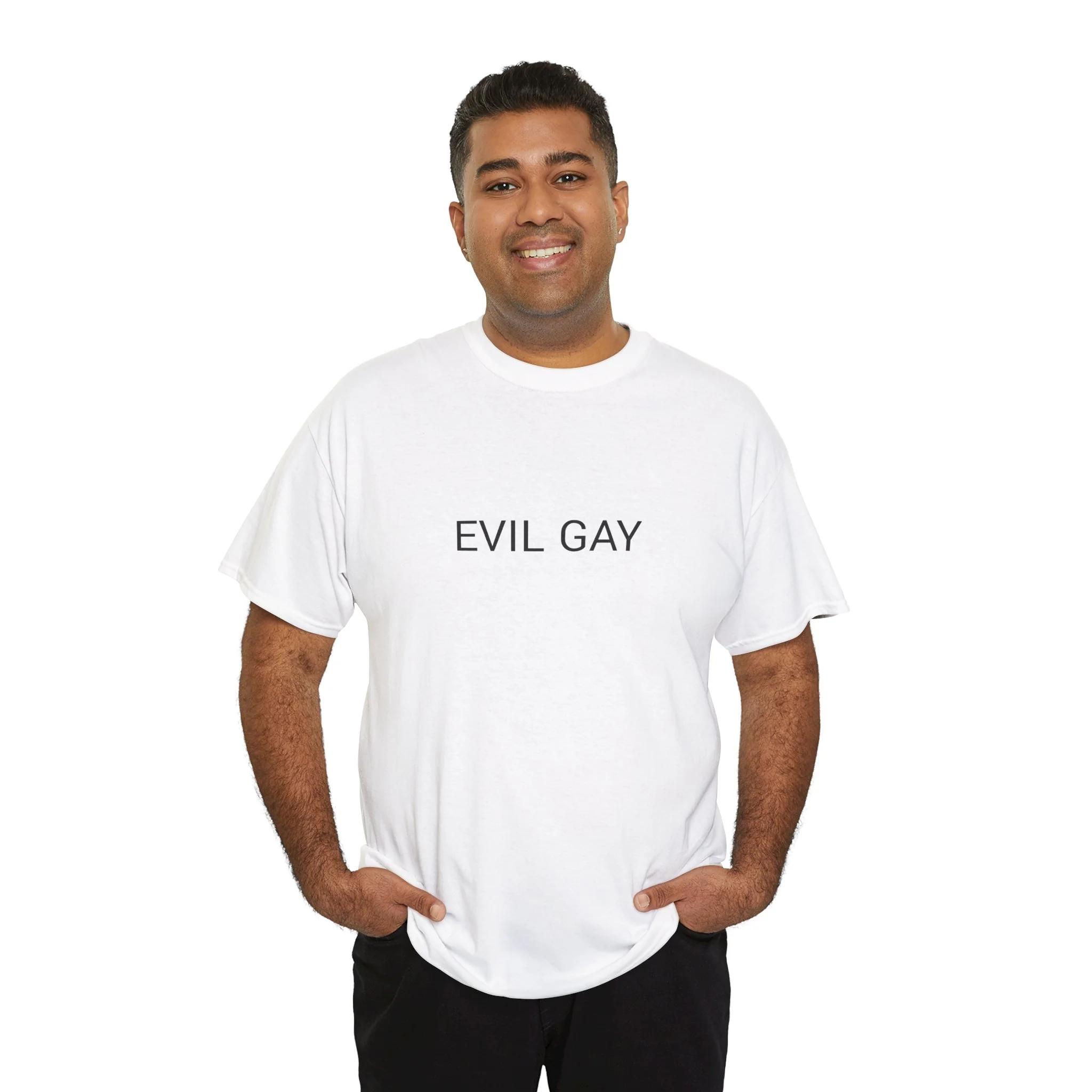 EVIL GAY TEE BY CULTUREEDIT AVAILABLE IN 13 COLORS - Image 185
