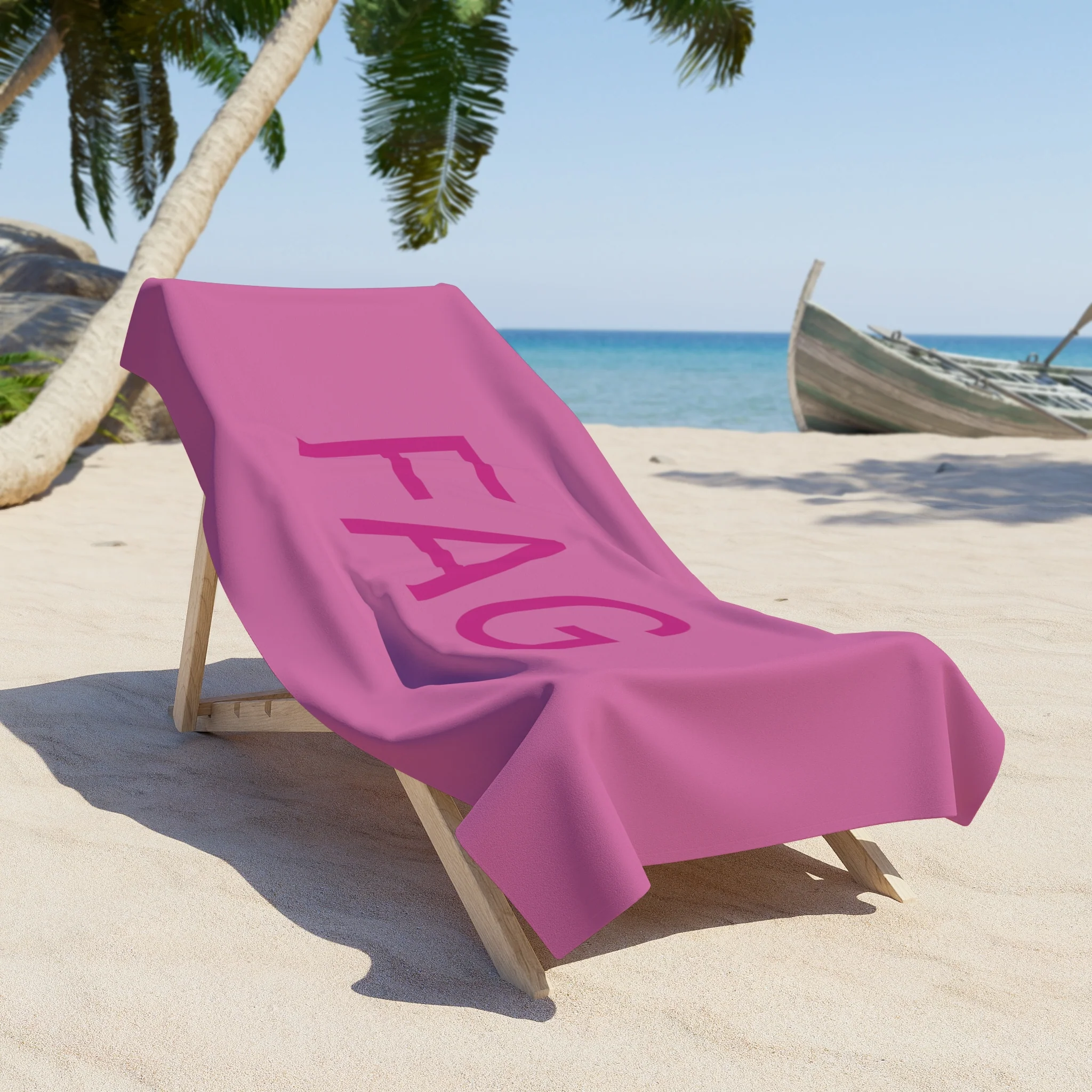 FAG Beach Towel by CULTUREEDIT - Image 3