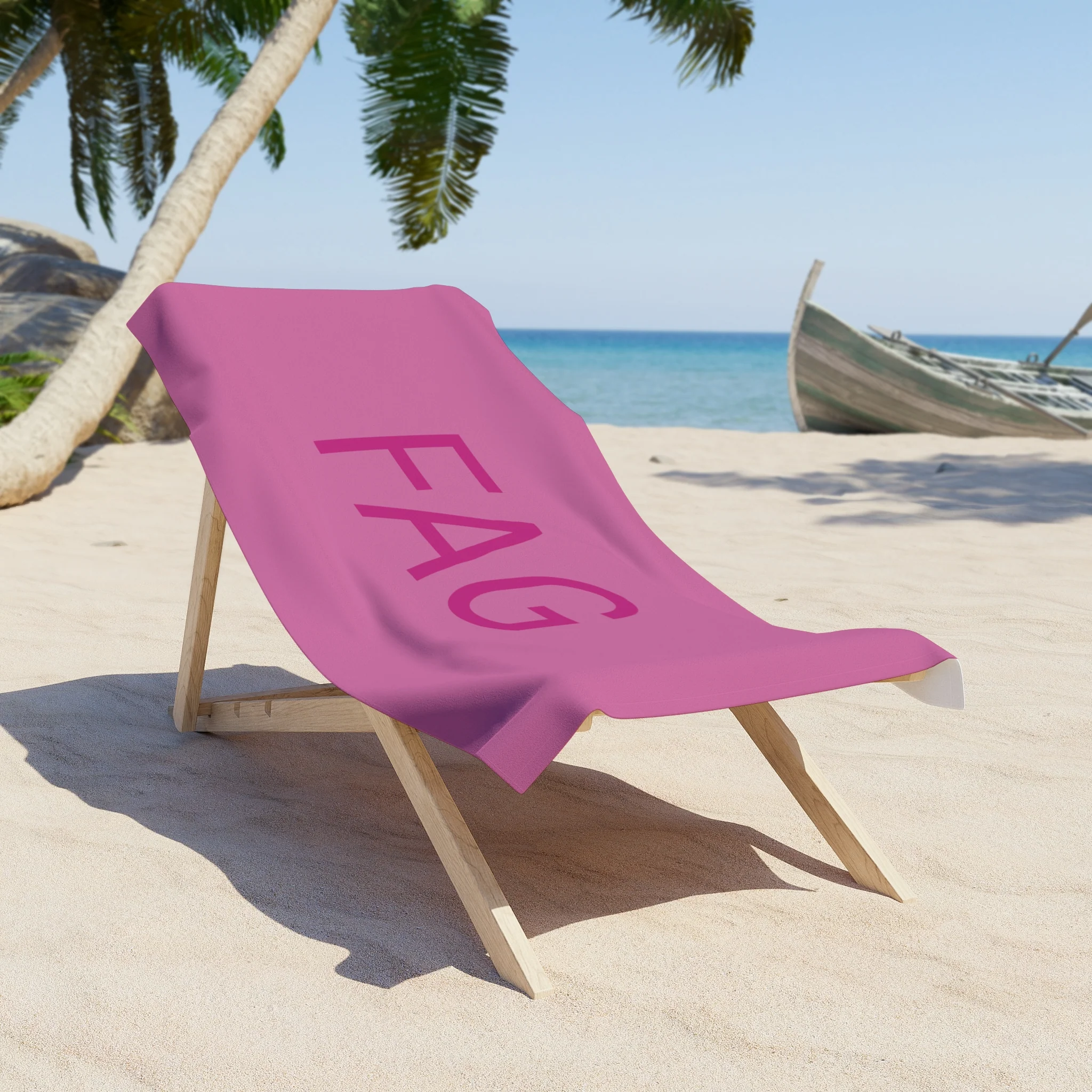 FAG Beach Towel by CULTUREEDIT - Image 4