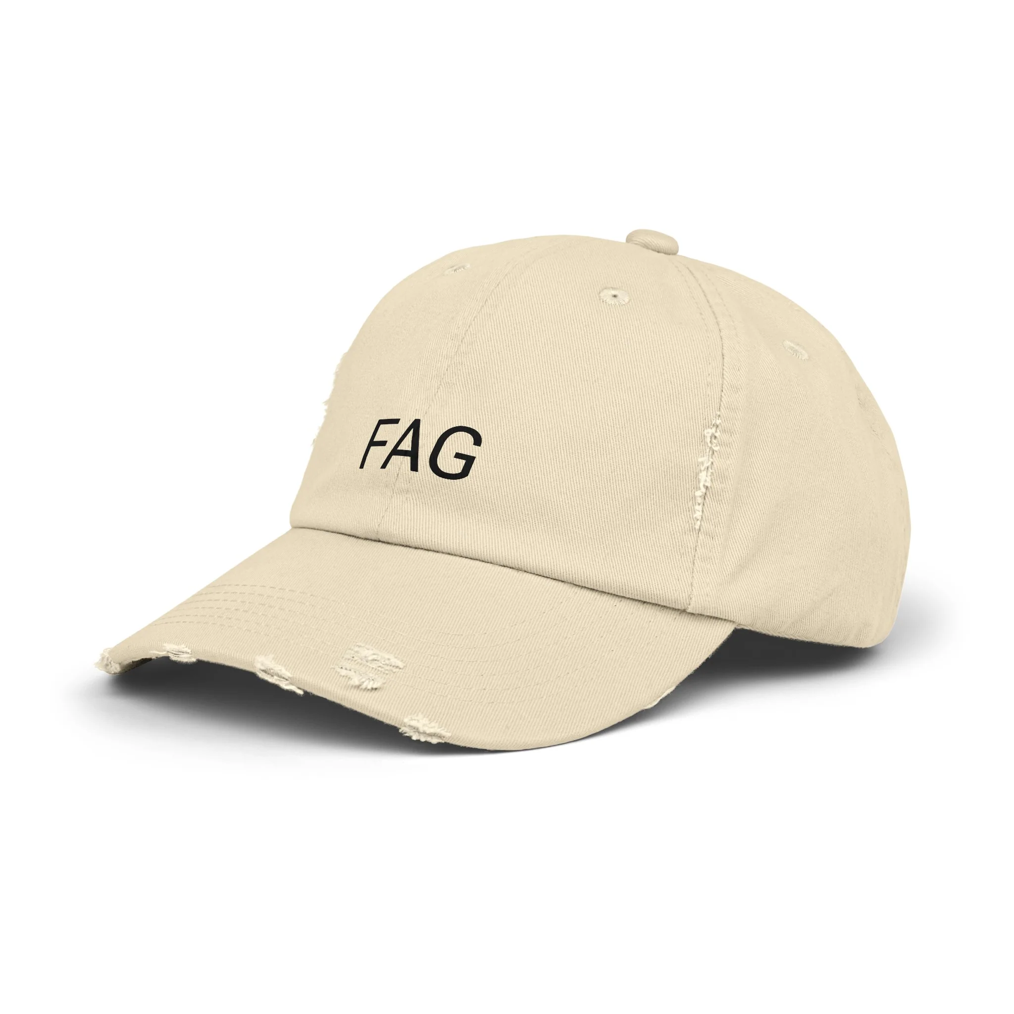 FAG Distressed Cap in 6 colors - Image 8