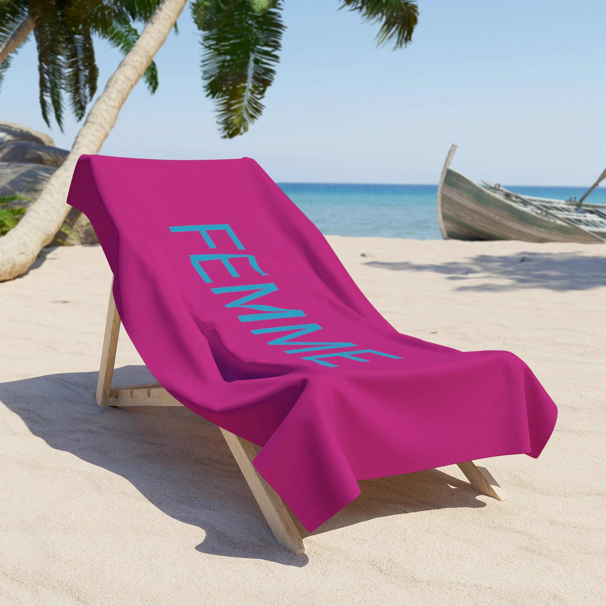 Femme Beach Towel by CULTUREEDIT - Image 3