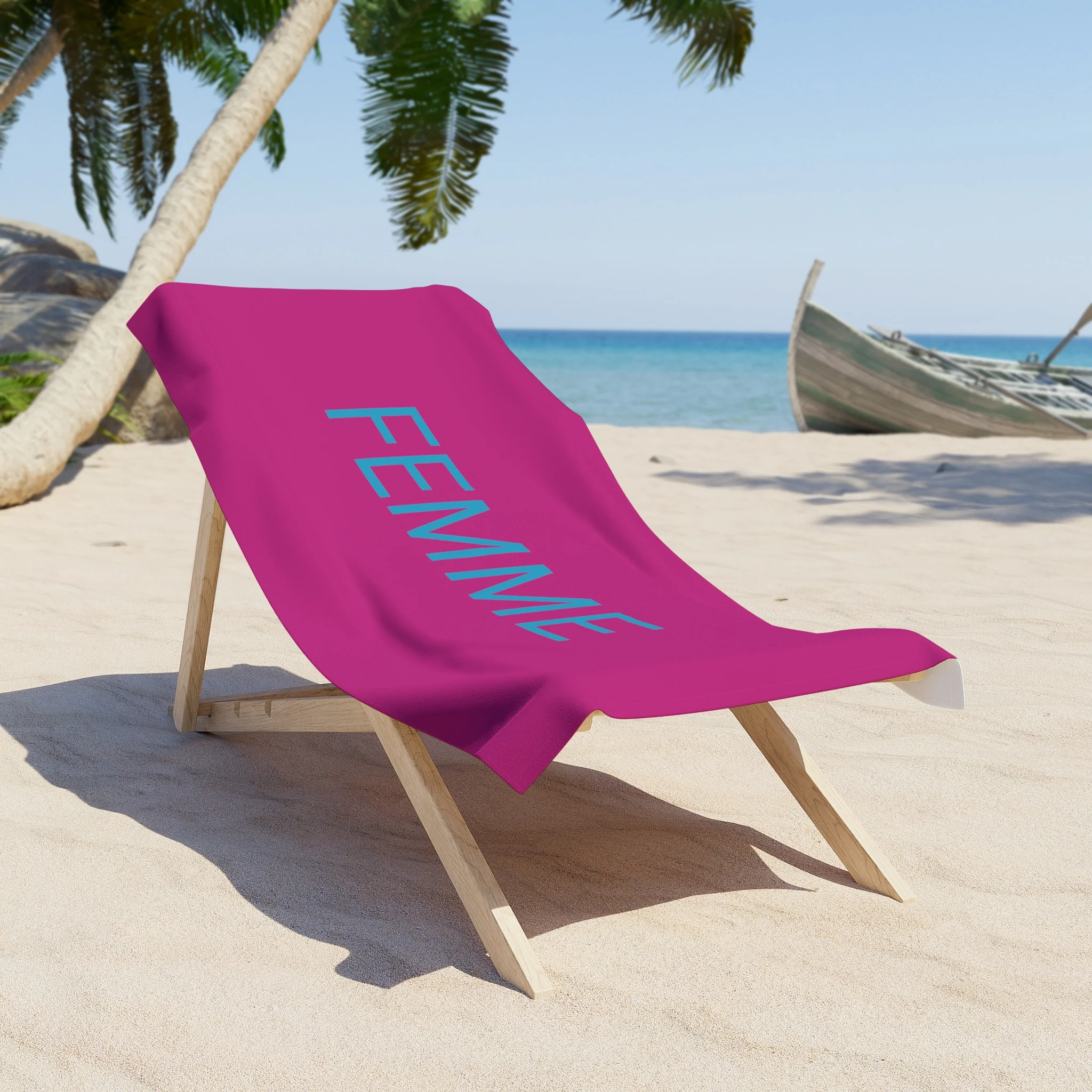 Femme Beach Towel by CULTUREEDIT - Image 4