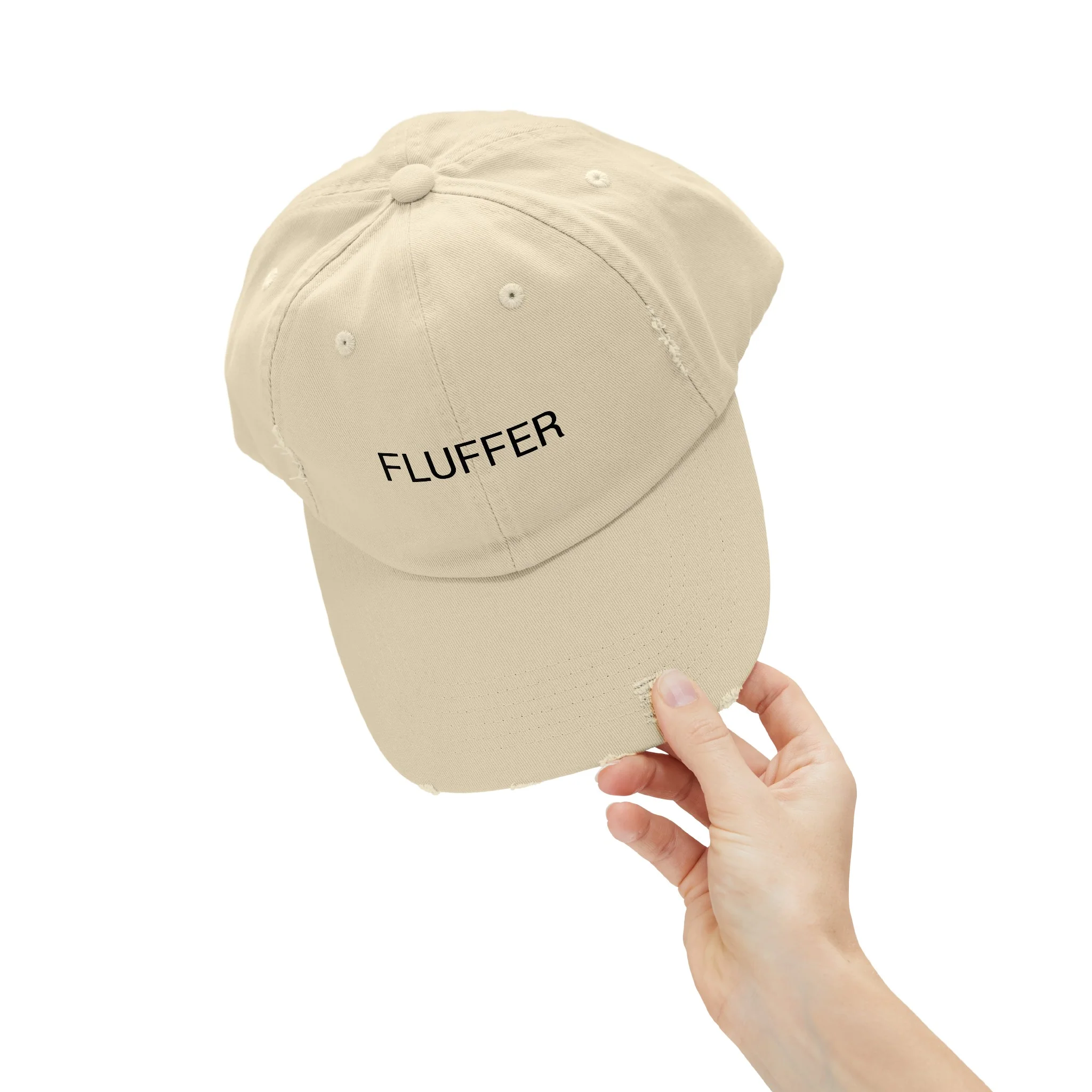 FLUFFER Distressed Cap in 6 colors - Image 31