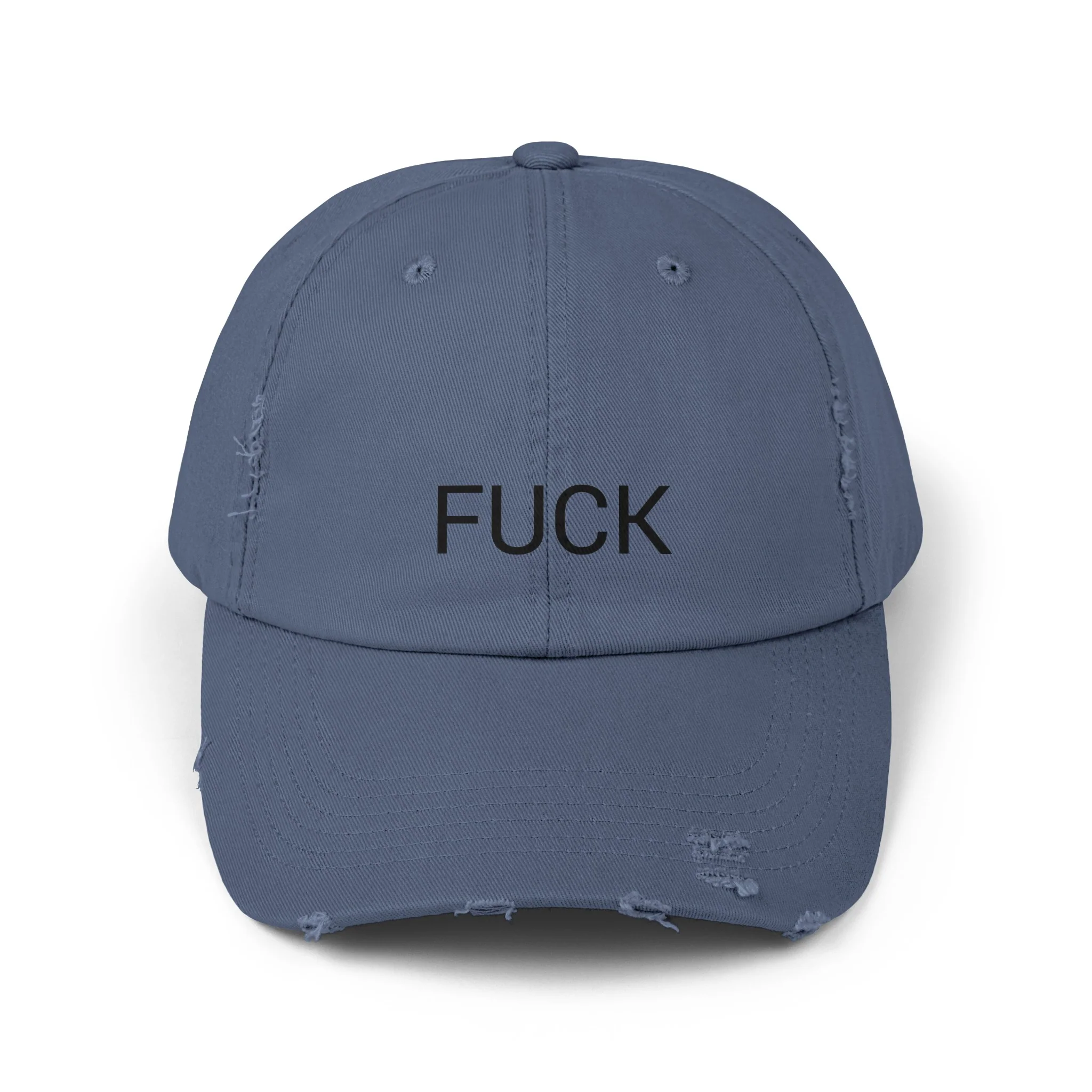 FUCK Distressed Cap in 6 colors - Image 5