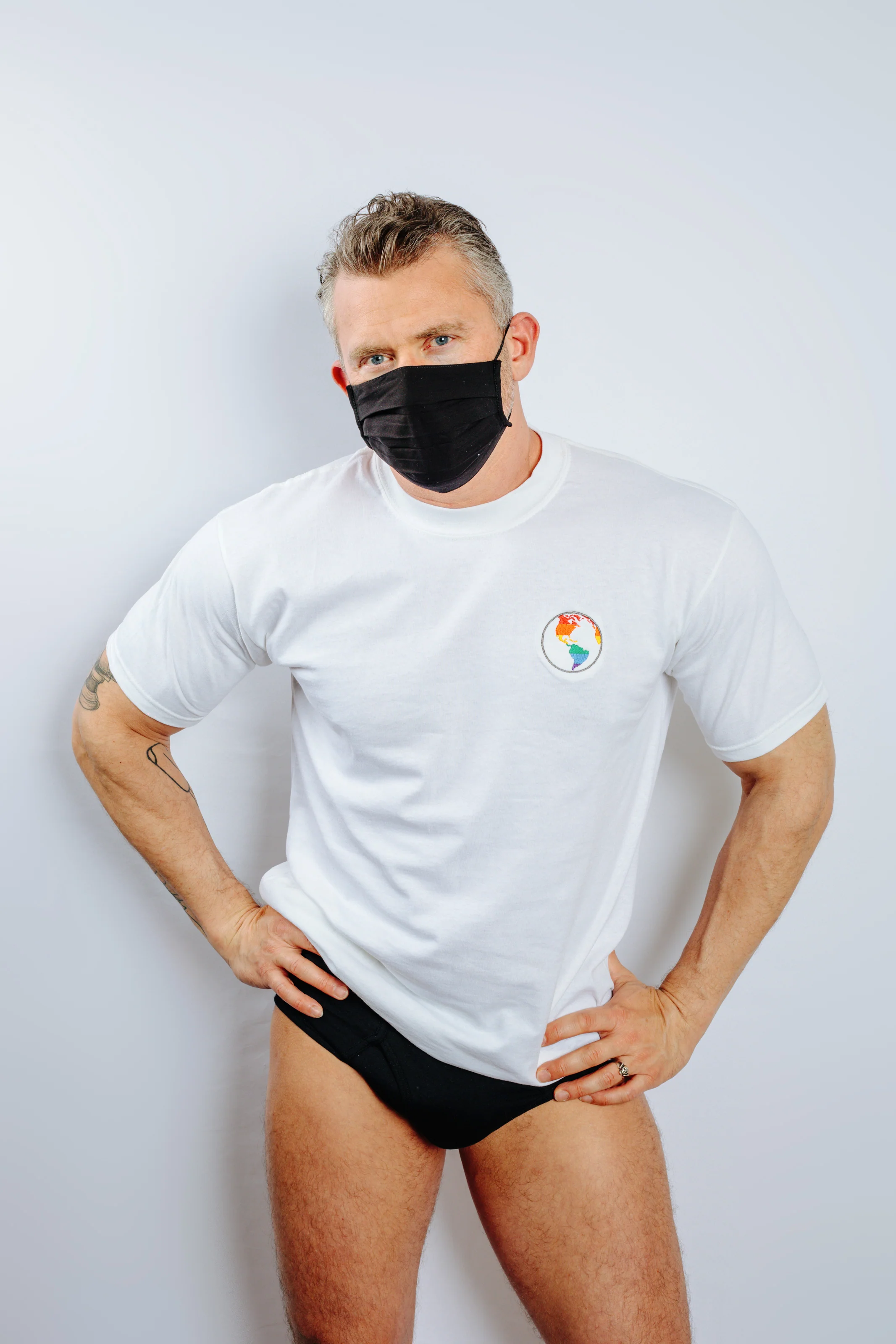 Gay Planet T-Shirt (Available in Black or White) - Image 6