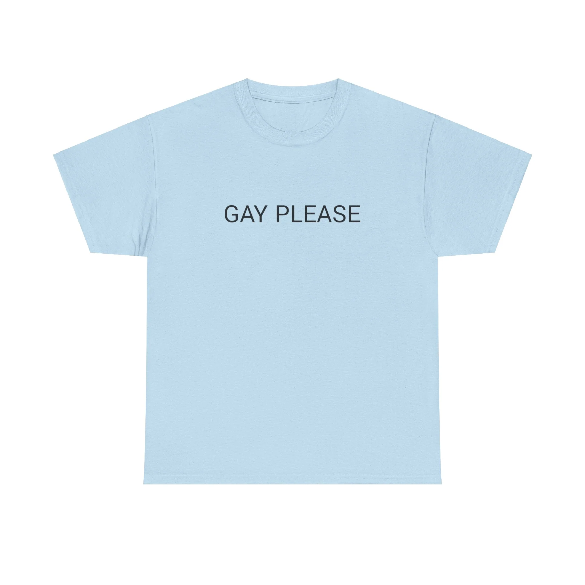 GAY PLEASE TEE BY CULTUREEDIT AVAILABLE IN 13 COLORS - Image 3