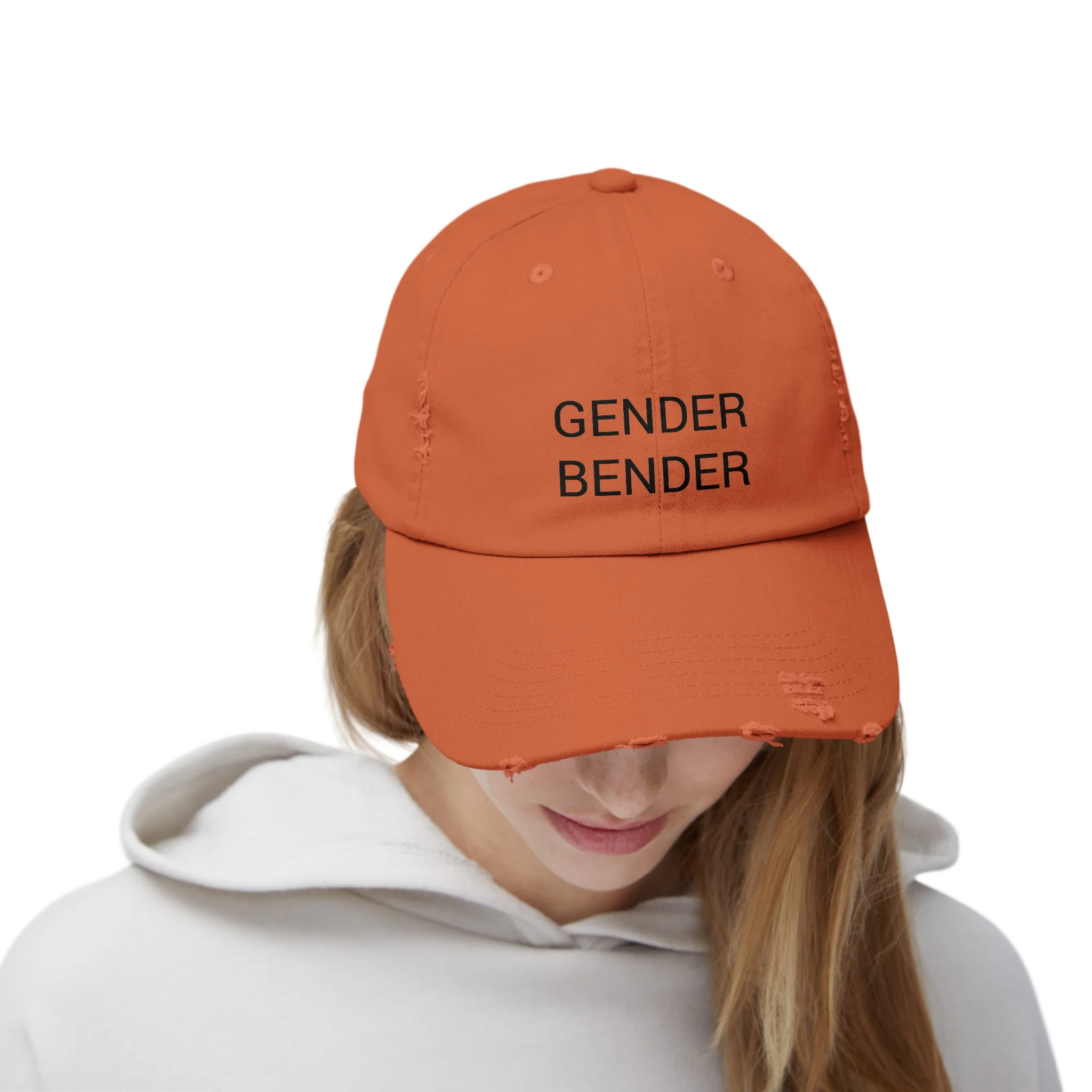 GENDER BENDER Distressed Cap in 6 colors - Image 10