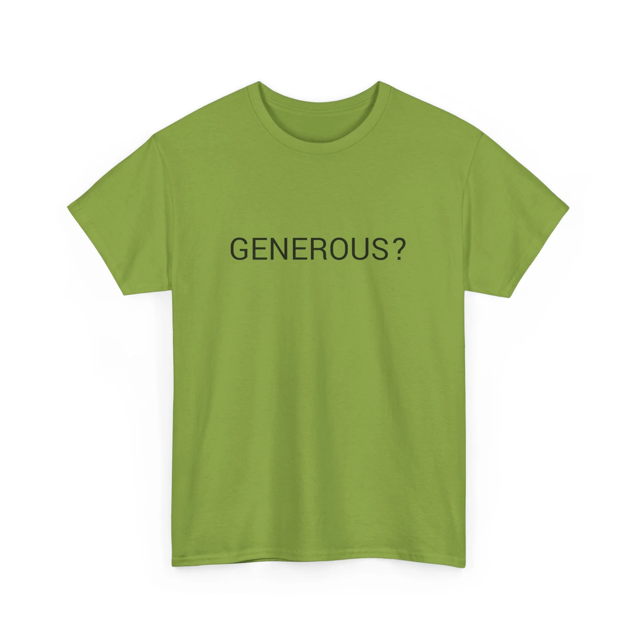 GENEROUS? TEE BY CULTUREEDIT AVAILABLE IN 13 COLORS - Image 235