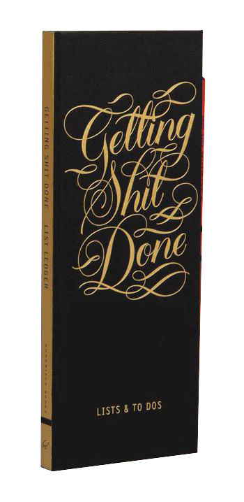 GETTING SHIT DONE LIST LEDGER BY CALLIGRAPHUCK - Image 3