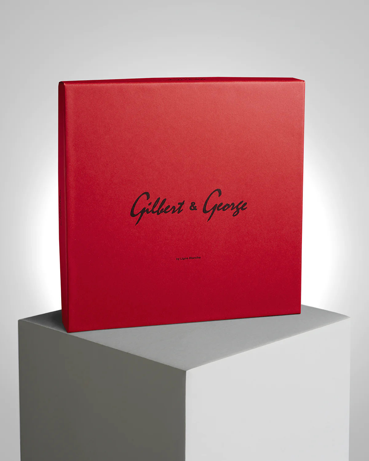 GILBERT & GEORGE PORCELAIN PLATE - "LIGHT HEADED" - Image 4
