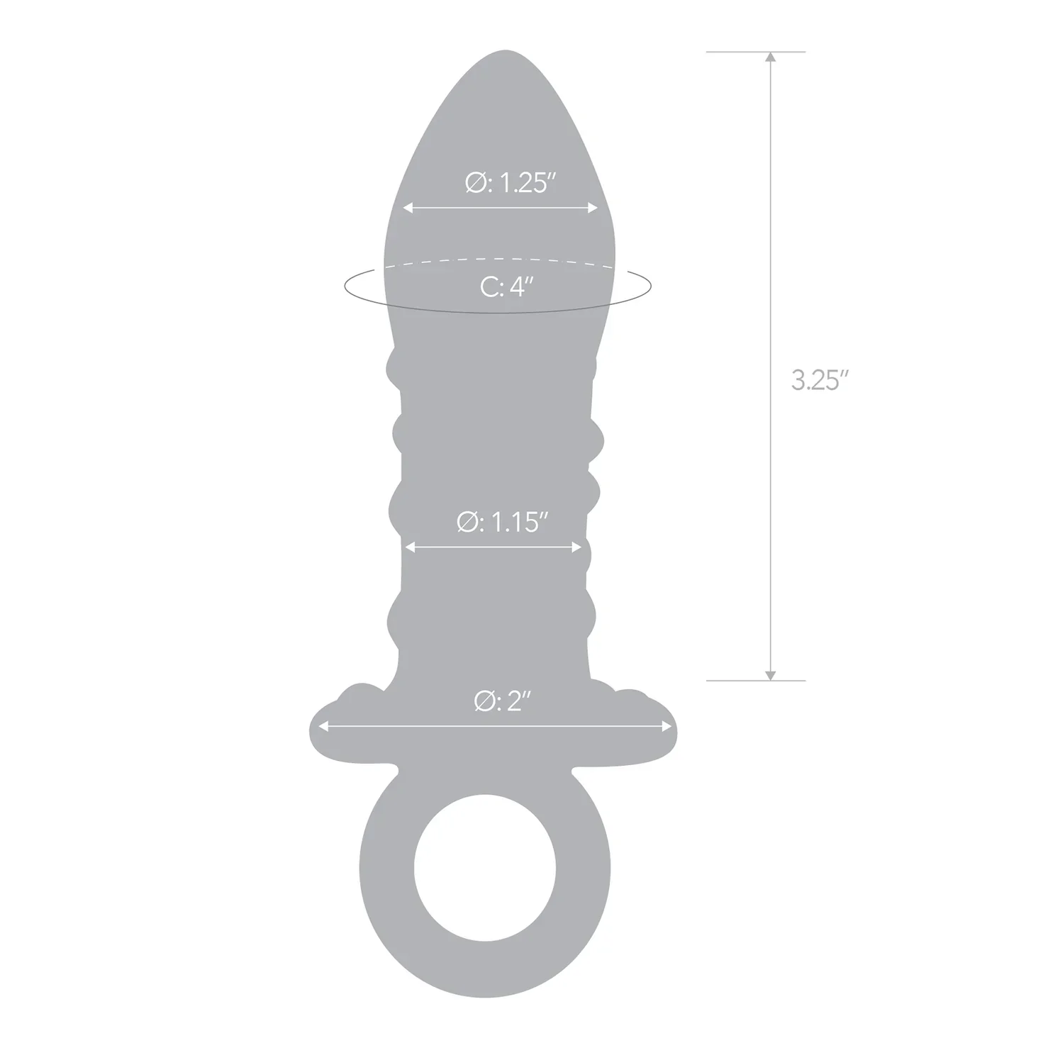 Gläs 5" Pacifier Butt Plug - Image 7