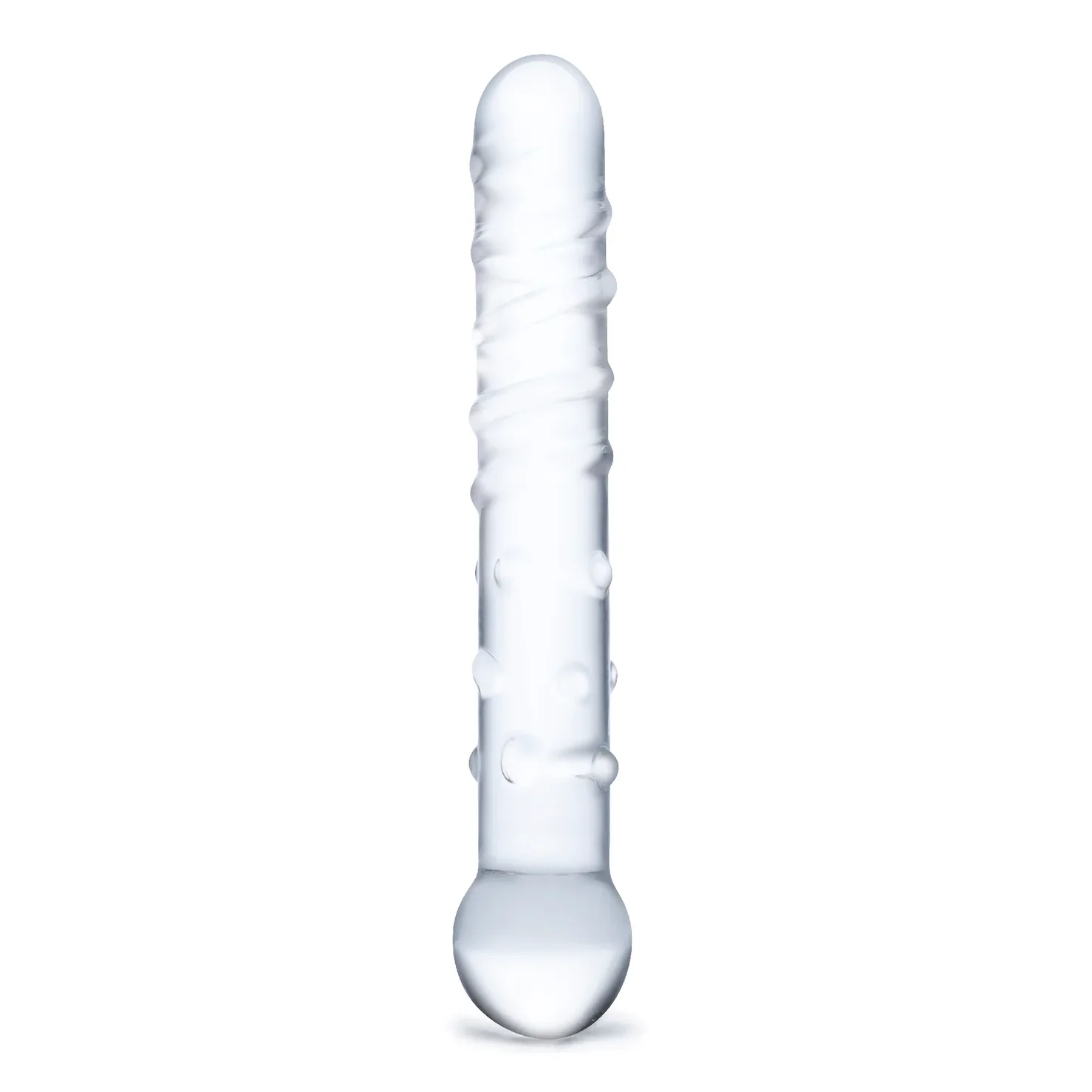 Gläs 7" Callisto Clear Glass Dildo - Image 2