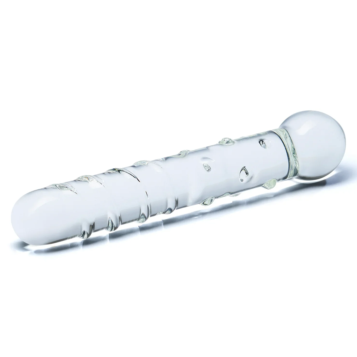 Gläs 7" Callisto Clear Glass Dildo - Image 3
