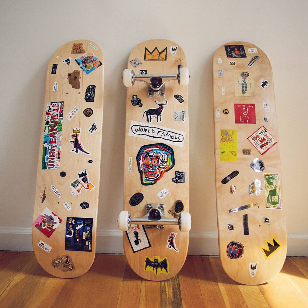 Gold Griot By Basquiat - Die-Cut Sticker - Image 2