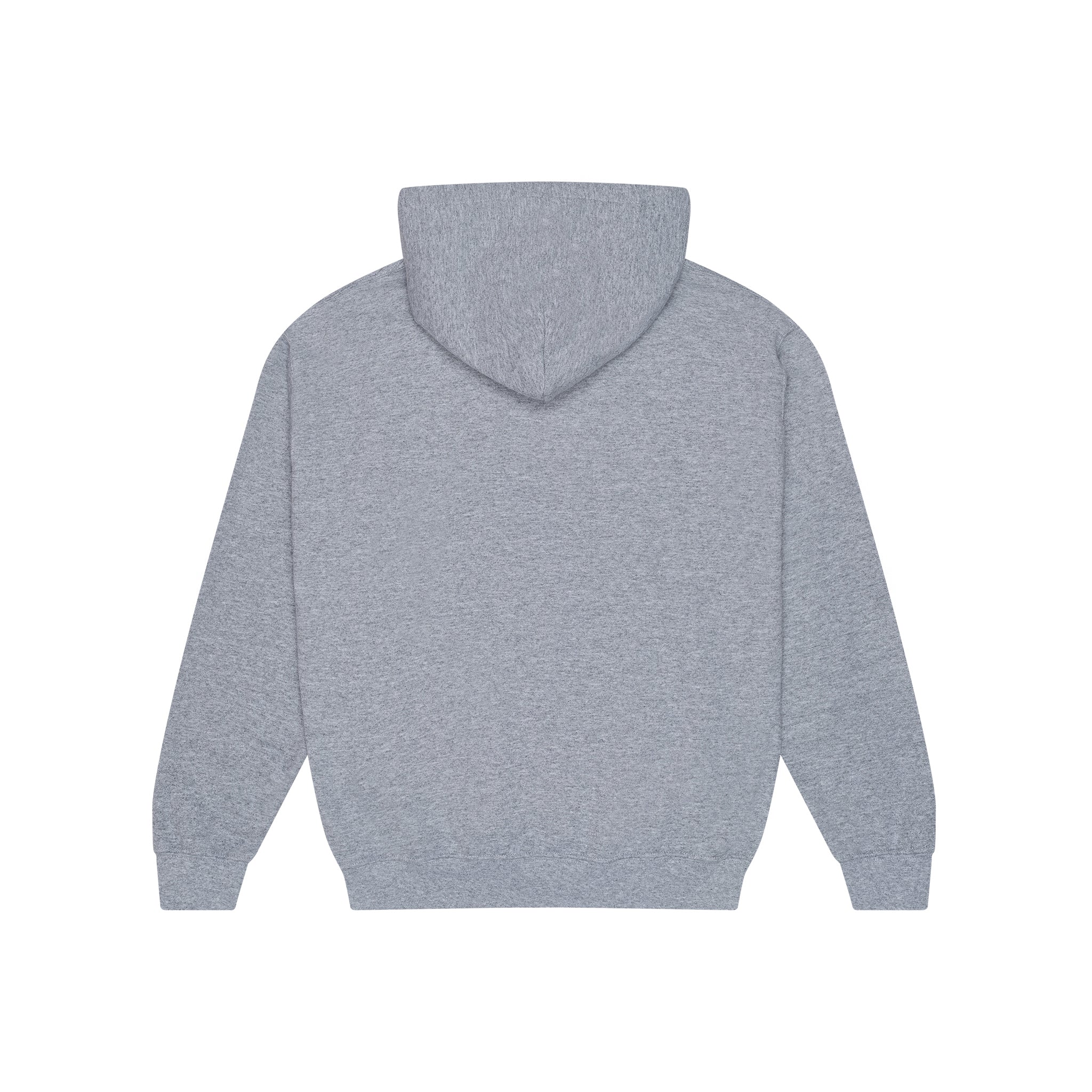 GYMNASIUM THE BODY WORK HOODED SWEATSHIRT LIGHT HEATHER GREY - Image 4