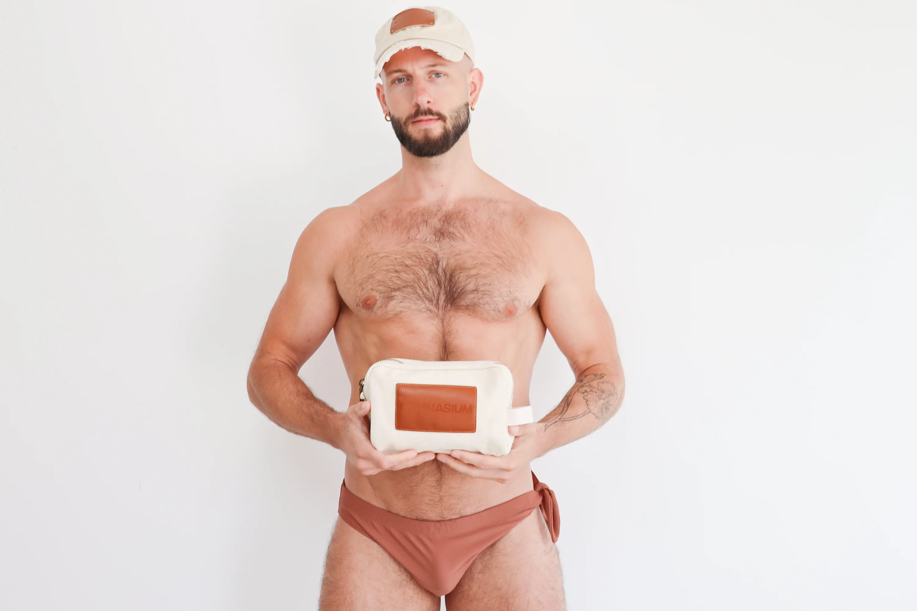 GYMNASIUM THE DOPP KIT BAG NATURAL