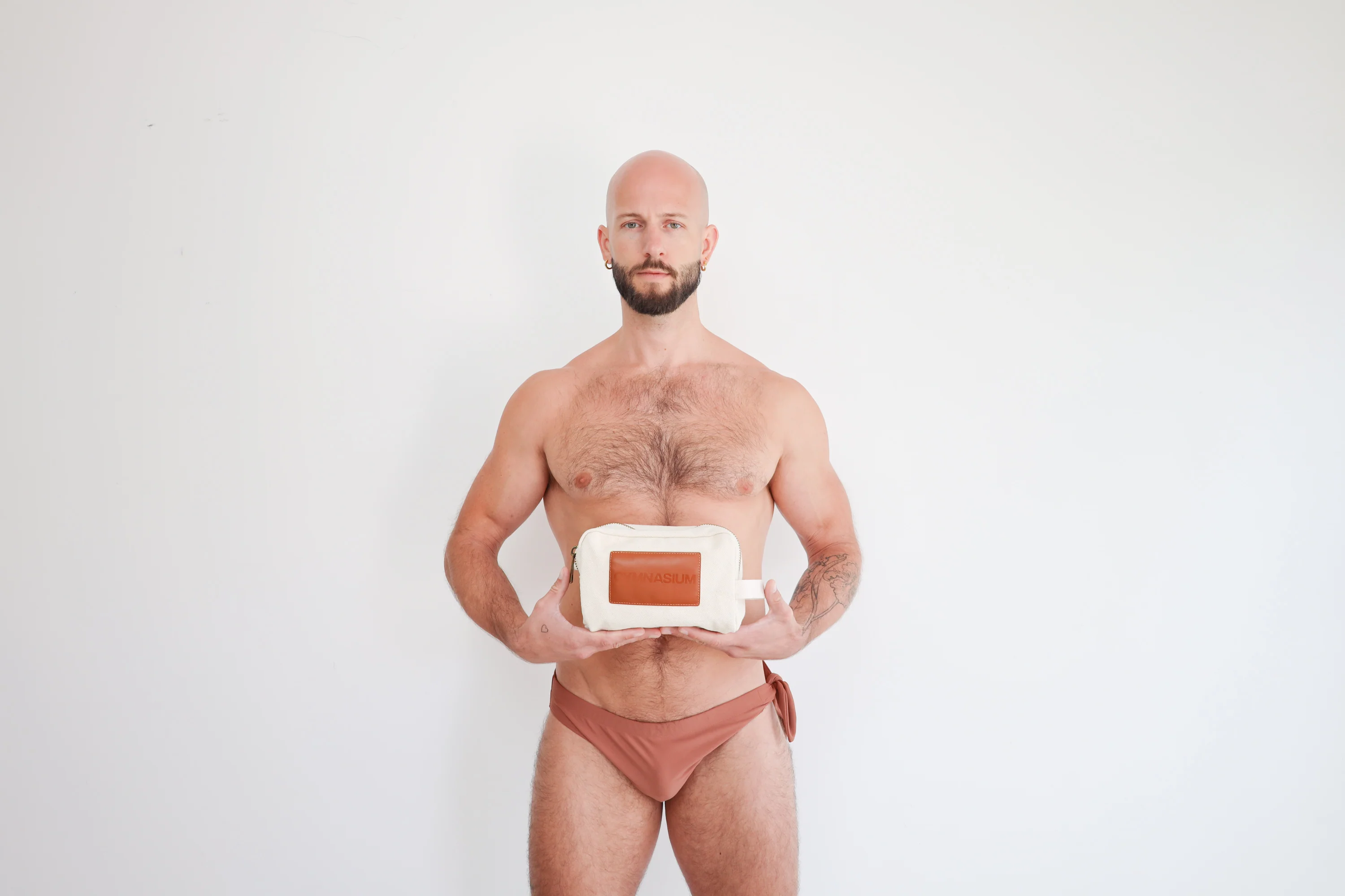 GYMNASIUM THE DOPP KIT BAG NATURAL - Image 6