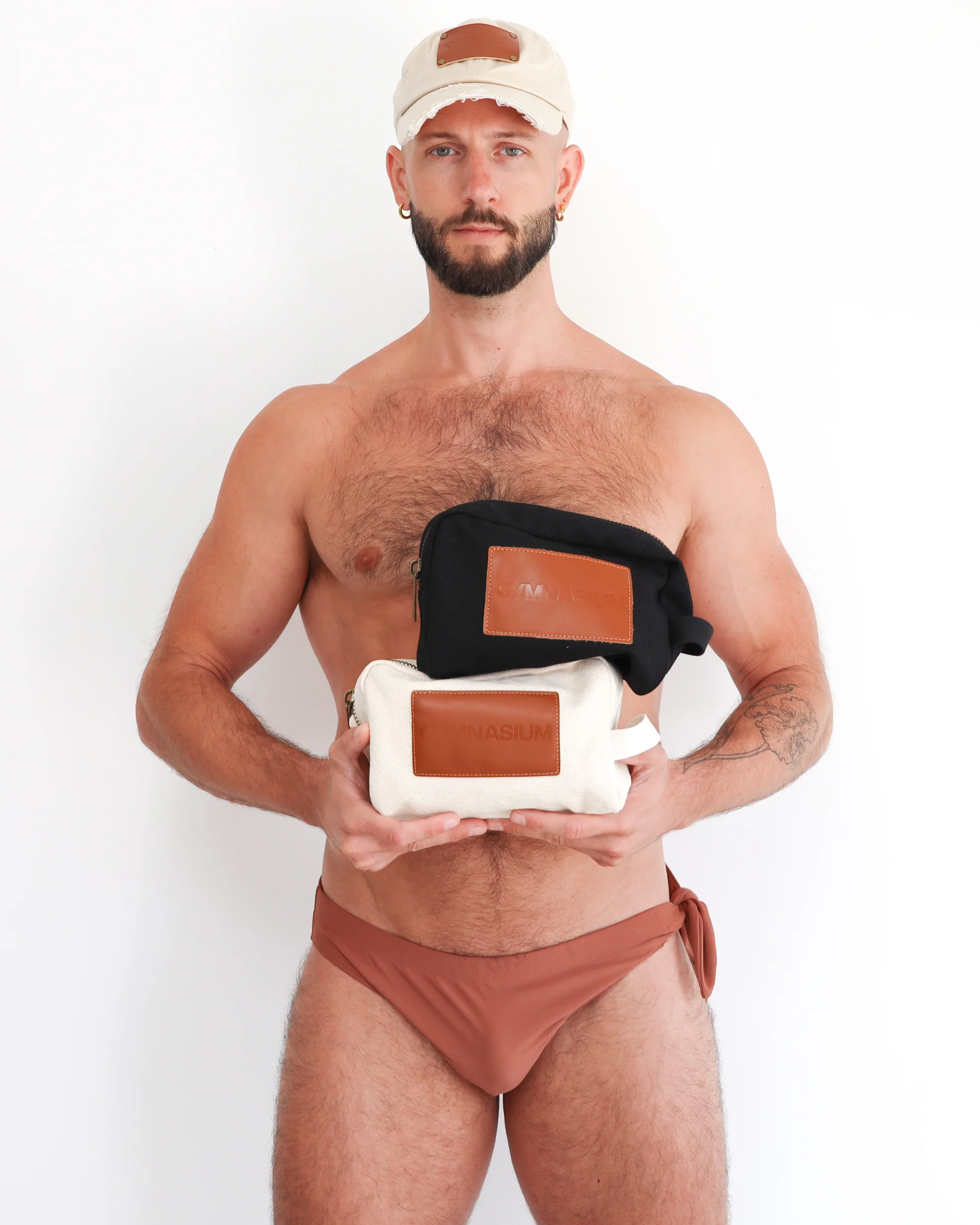 GYMNASIUM THE DOPP KIT BAG NATURAL - Image 7