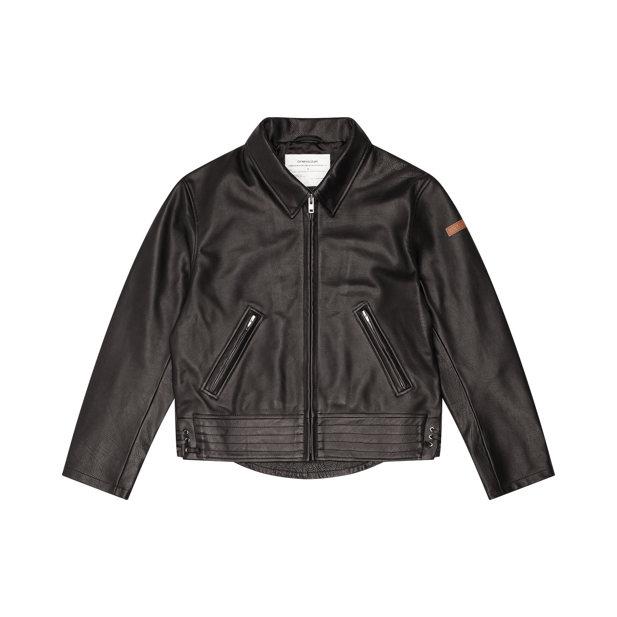 THE LEATHER RACER JACKET by GYMNASIUM - Image 3