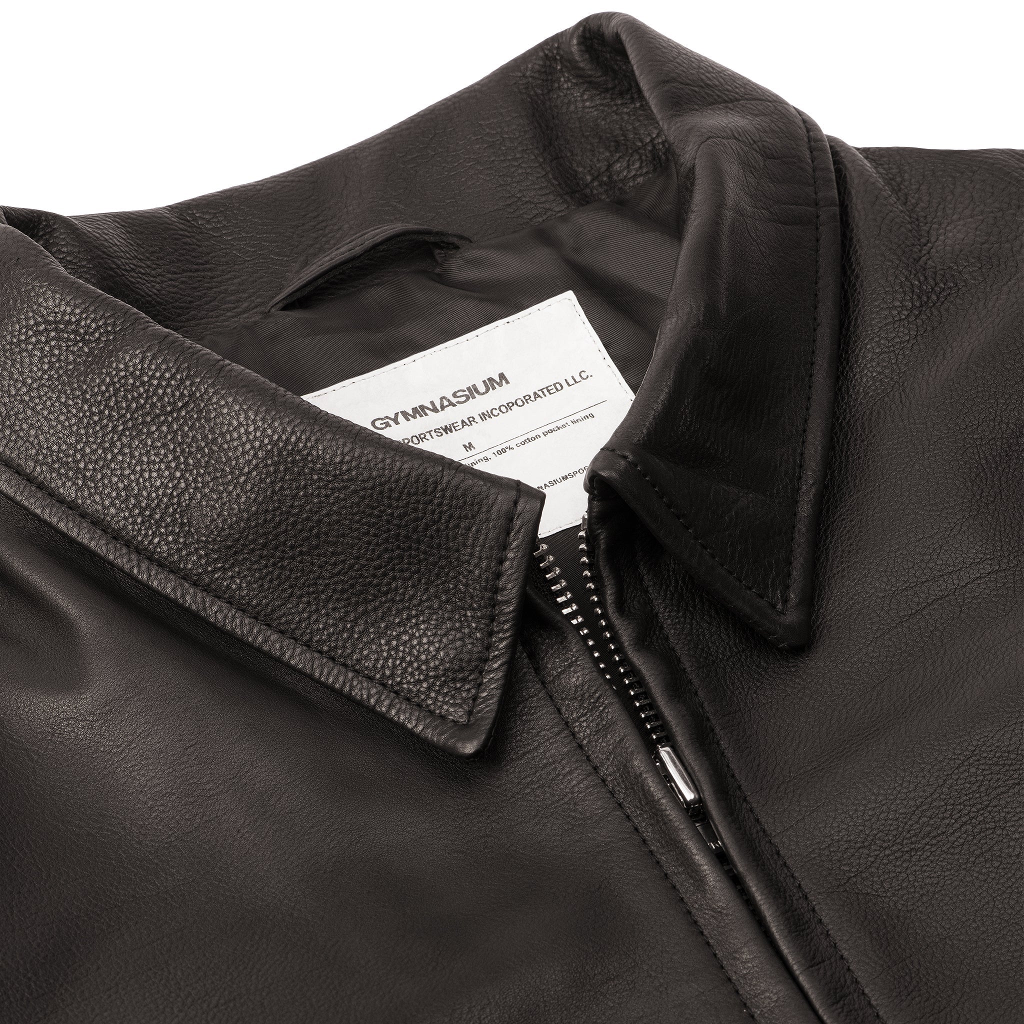 THE LEATHER RACER JACKET by GYMNASIUM - Image 7