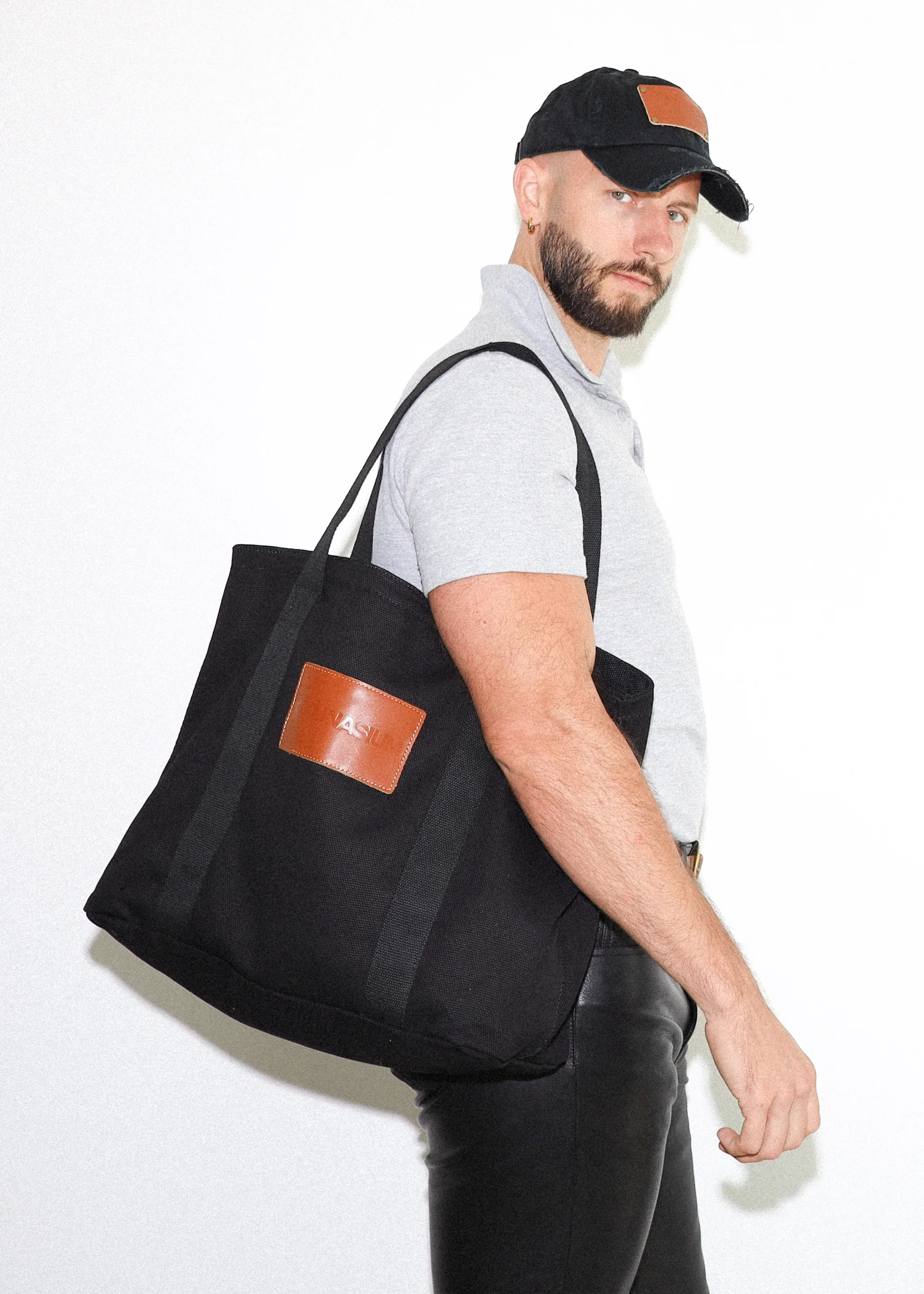 GYMNASIUM THE TOTE BAG BLACK - Image 6