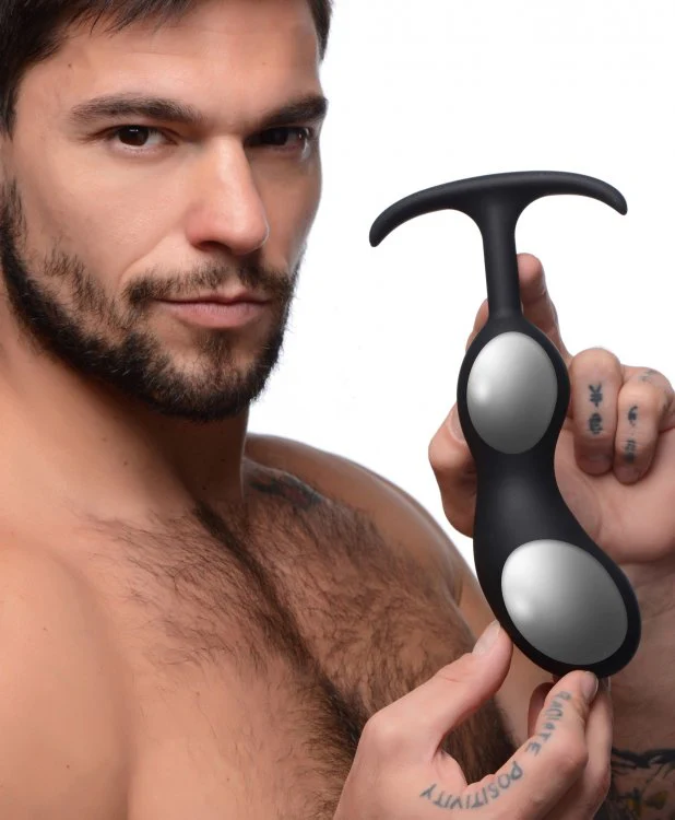 Heavy Hitters Premium Silicone Weighted Prostate Plugs: S-XL - Image 14