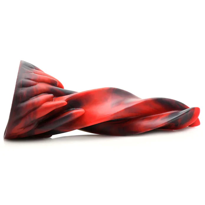 Creature Cock Hell Kiss Twisted Tongues Silicone Dildo - Image 4