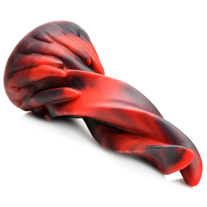 Creature Cock Hell Kiss Twisted Tongues Silicone Dildo - Image 5