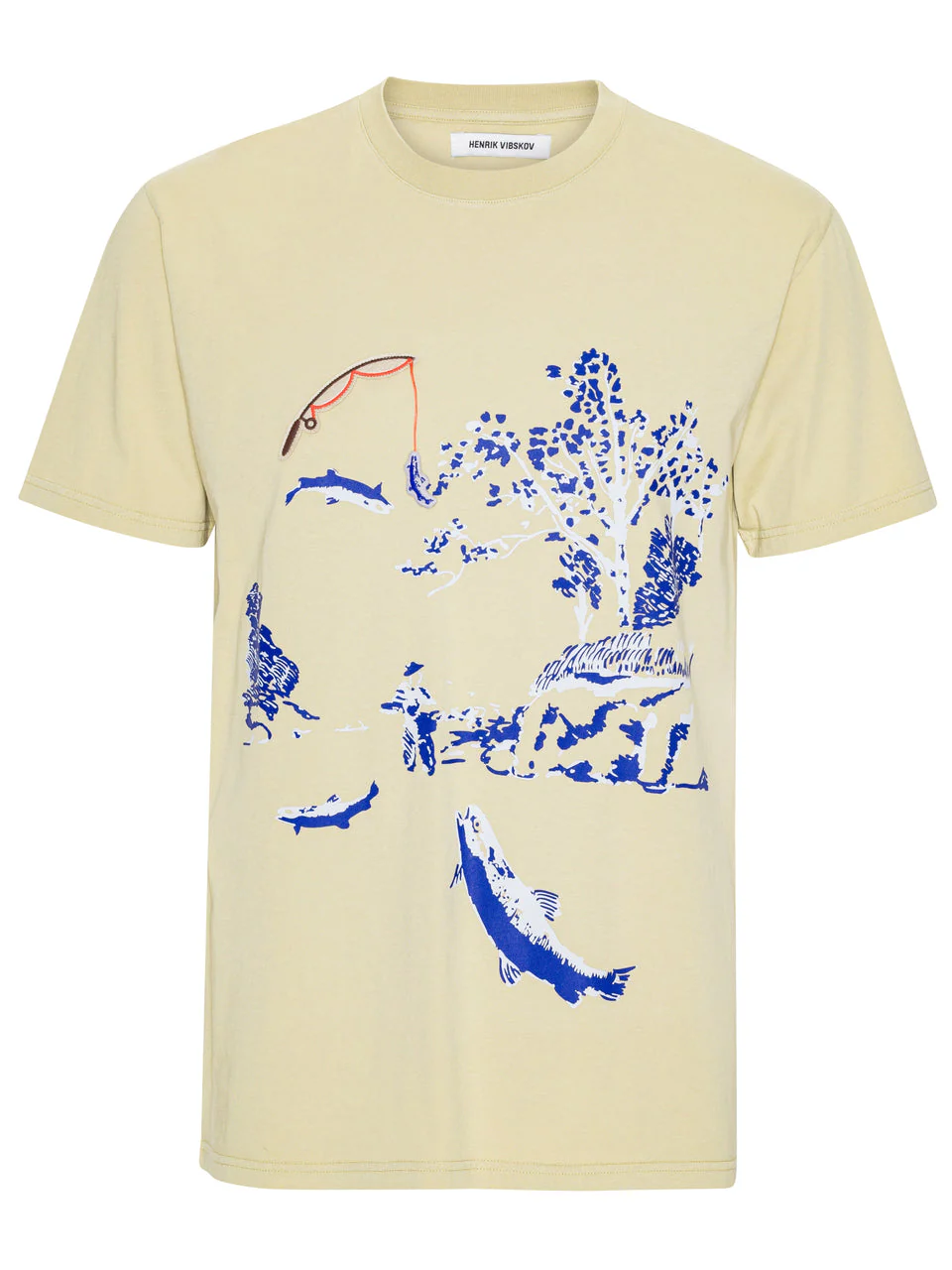 Henrik Vibskov Fishing Rod Tee - Image 6