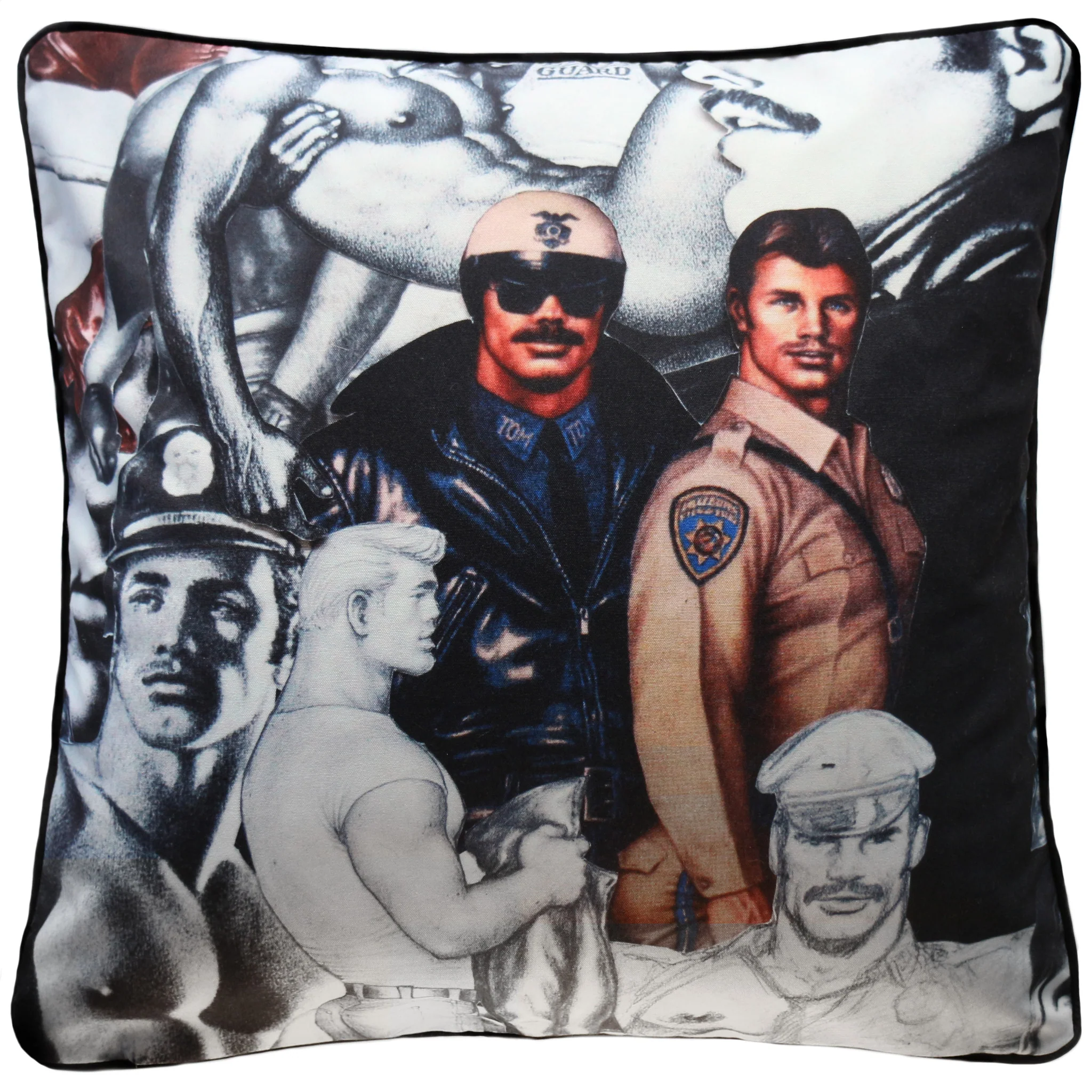 Henzel Studio Heritage: Tom of Finland Art Pillow - Image 3