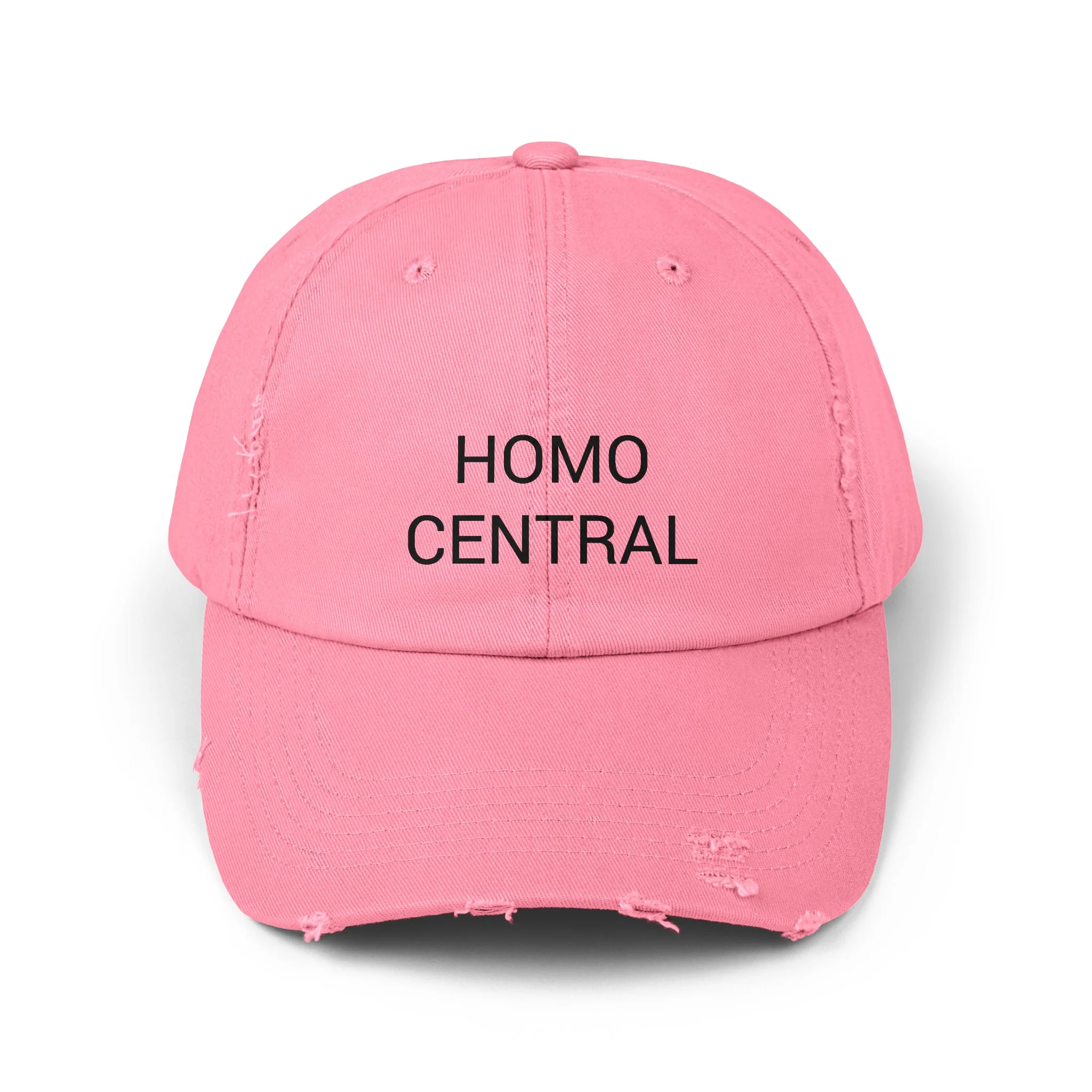 HOMO CENTRAL Distressed Cap in 6 colors - Image 7
