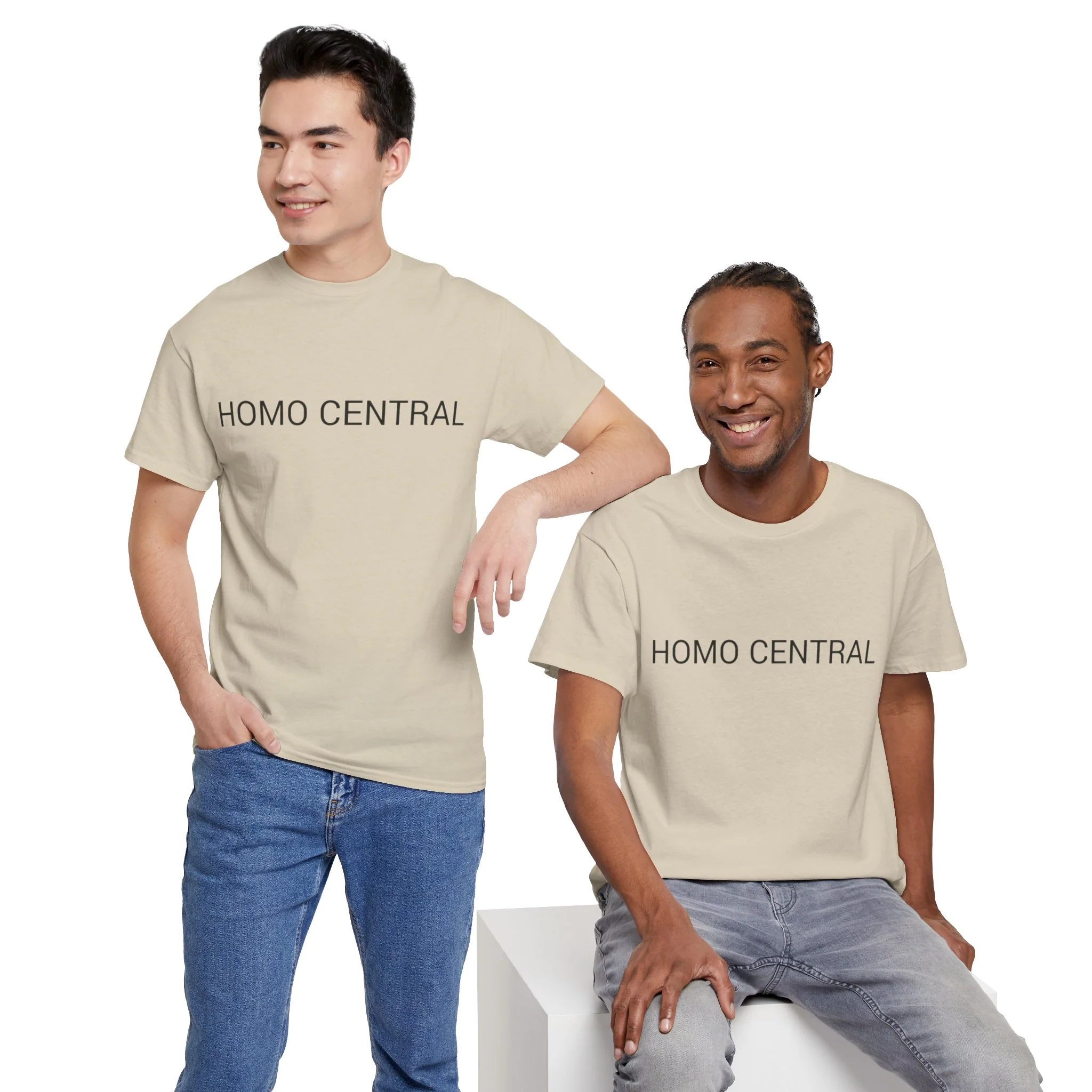 HOMO CENTRAL TEE BY CULTUREEDIT AVAILABLE IN 13 COLORS - Image 152