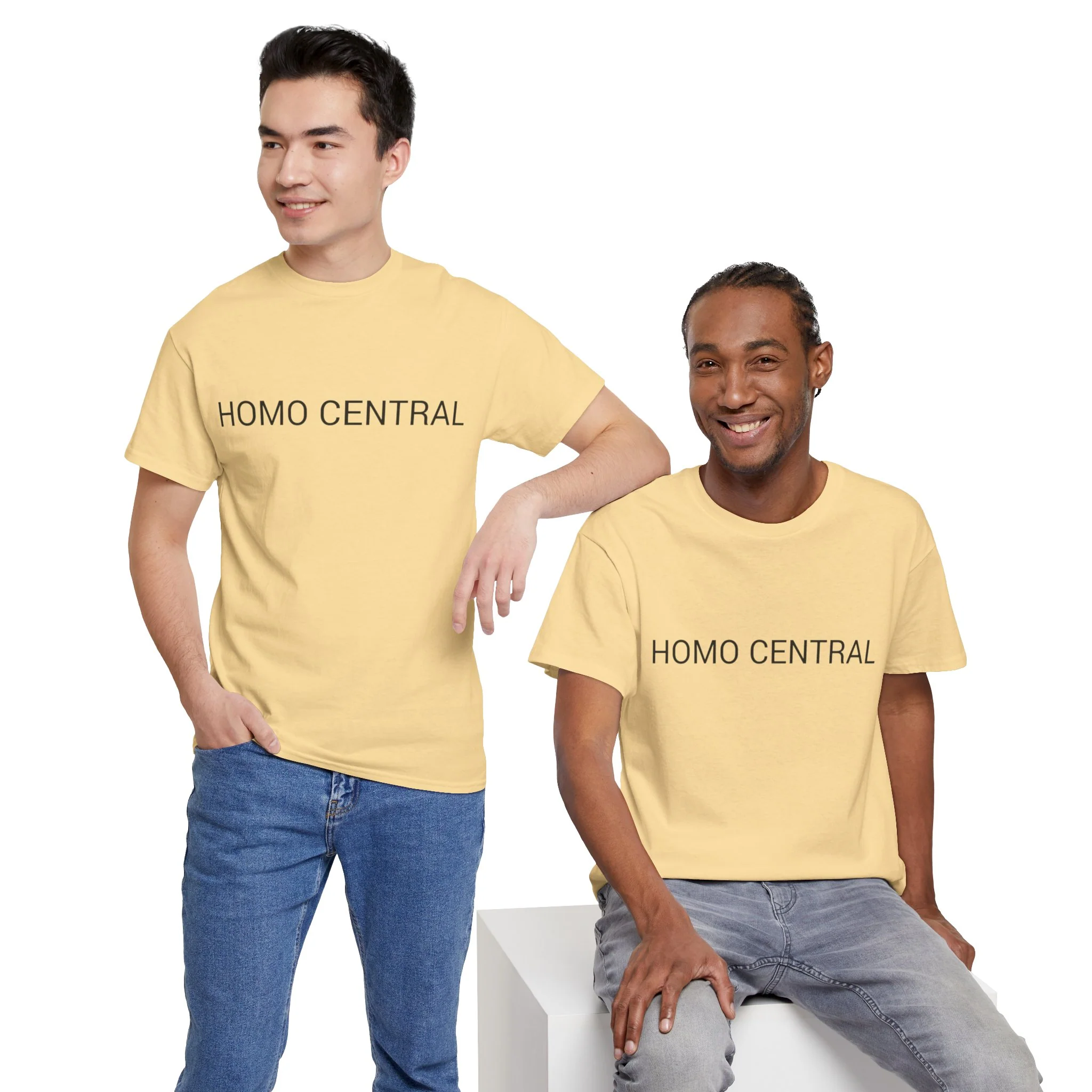 HOMO CENTRAL TEE BY CULTUREEDIT AVAILABLE IN 13 COLORS - Image 212