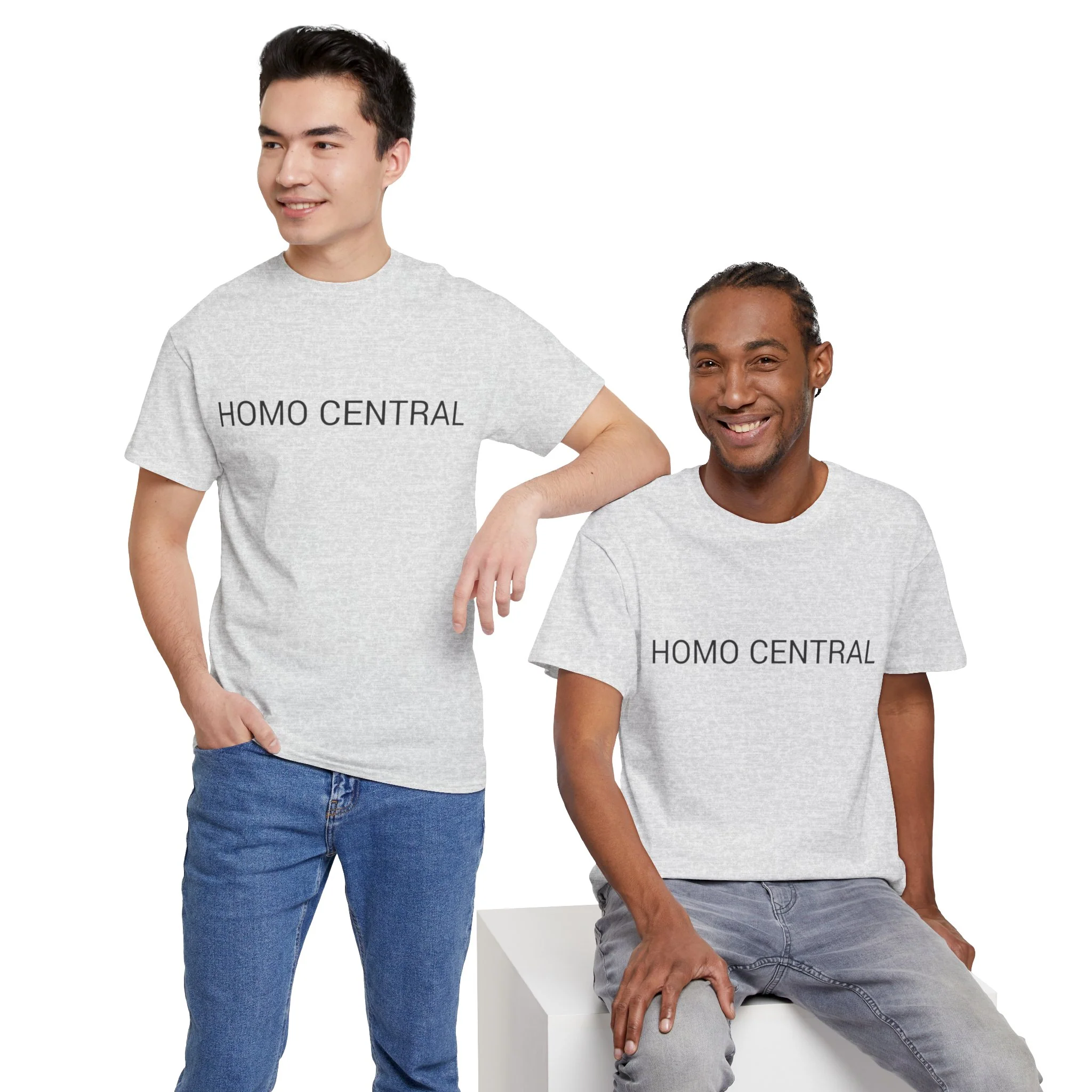 HOMO CENTRAL TEE BY CULTUREEDIT AVAILABLE IN 13 COLORS - Image 32