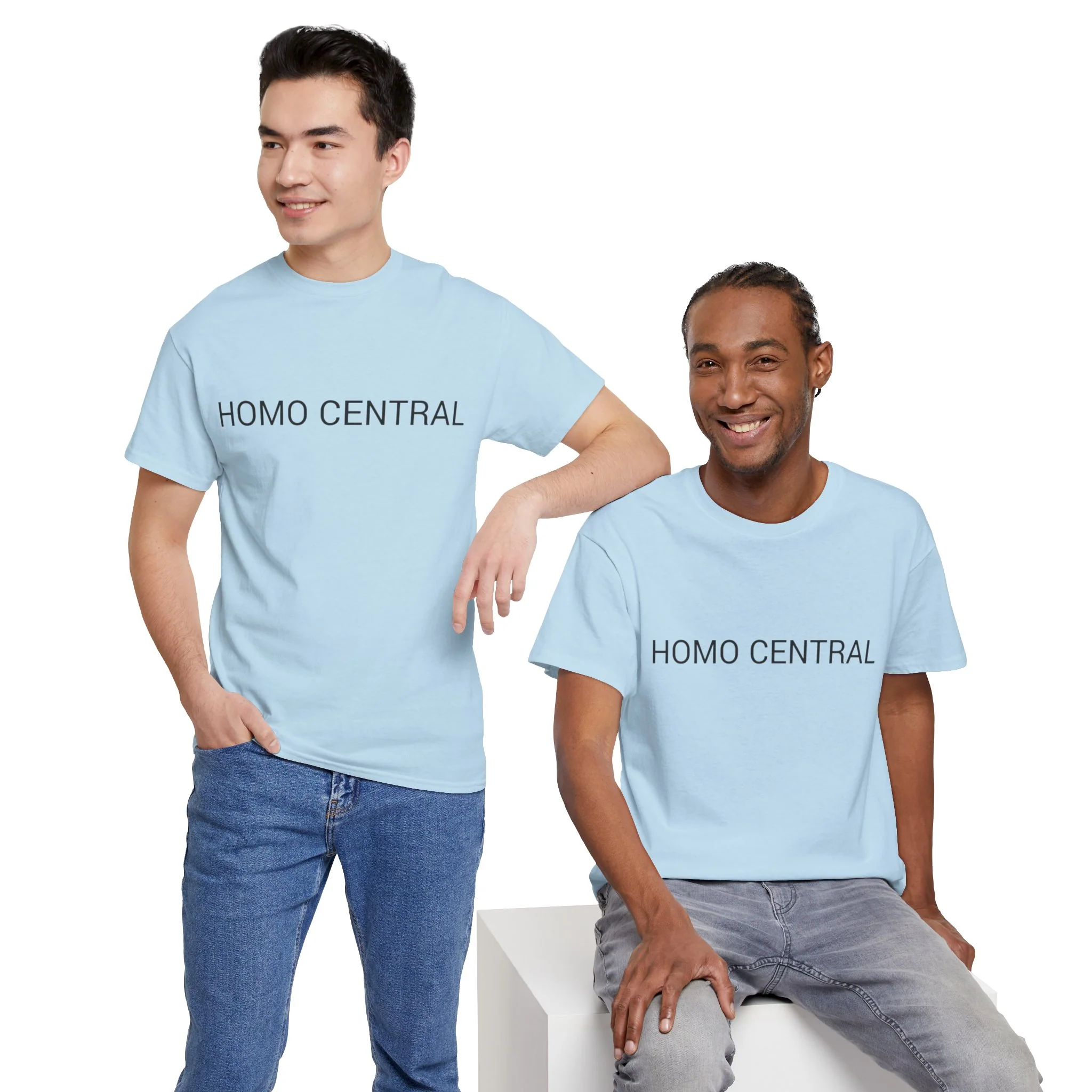 HOMO CENTRAL TEE BY CULTUREEDIT AVAILABLE IN 13 COLORS - Image 72