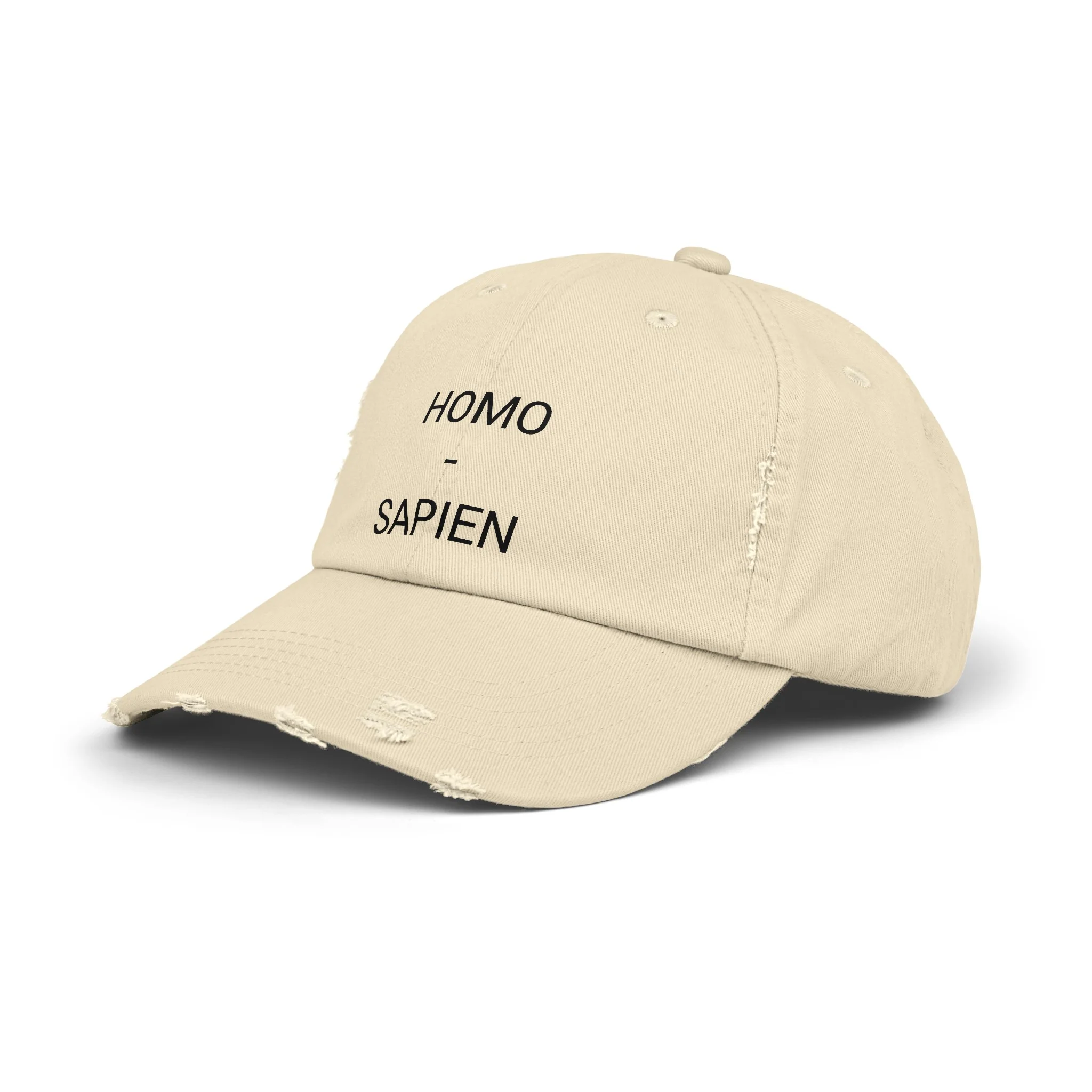 HOMO-SAPIEN Distressed Cap in 6 colors - Image 33