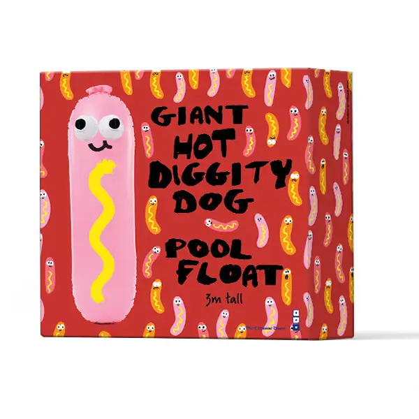 Hot Diggity Dog Pool Float X-Large X Jon Burgerman - Image 4