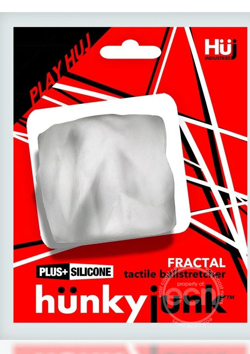 Hunkyjunk Fractal Tactile Ballstretcher - Clear Ice - Image 2