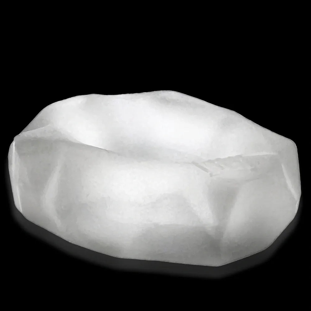 Hunkyjunk Fractal Tactile Cockring - Clear Ice - Image 5