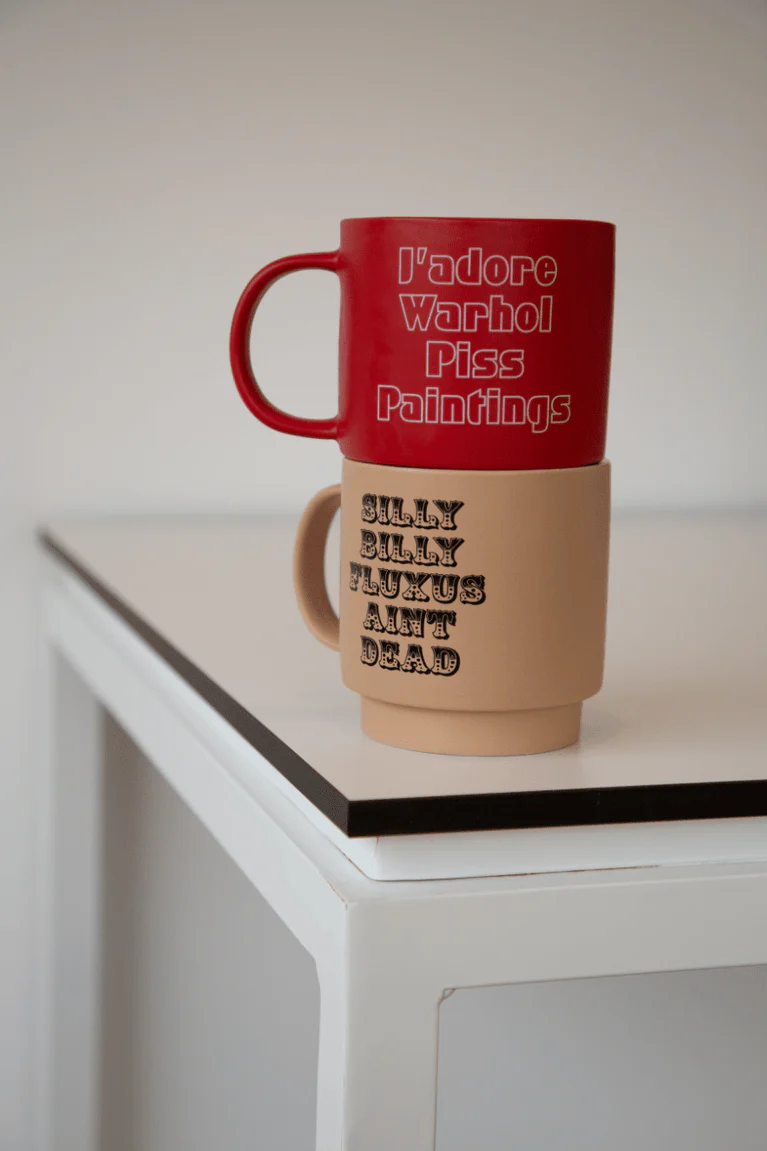 J'adore Warhol Piss Painting Mug by Candyass x Third Drawer Down - Image 2