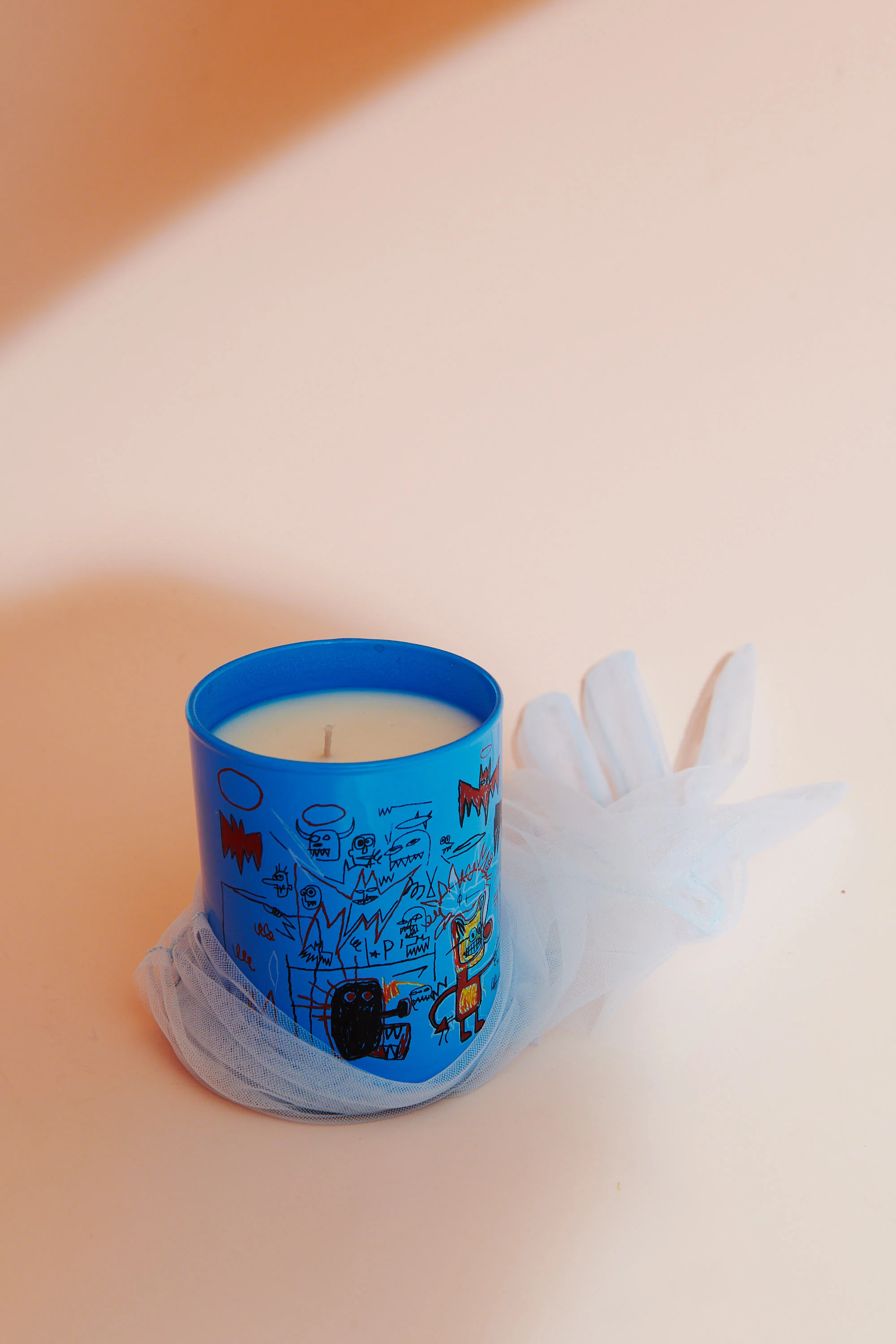 Jean-Michel basquiat "Bats" PERFUMED CANDLE - Image 3