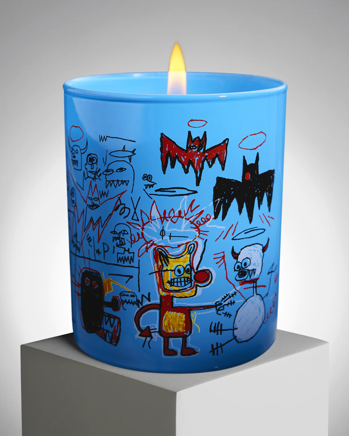 Jean-Michel basquiat "Bats" PERFUMED CANDLE - Image 4