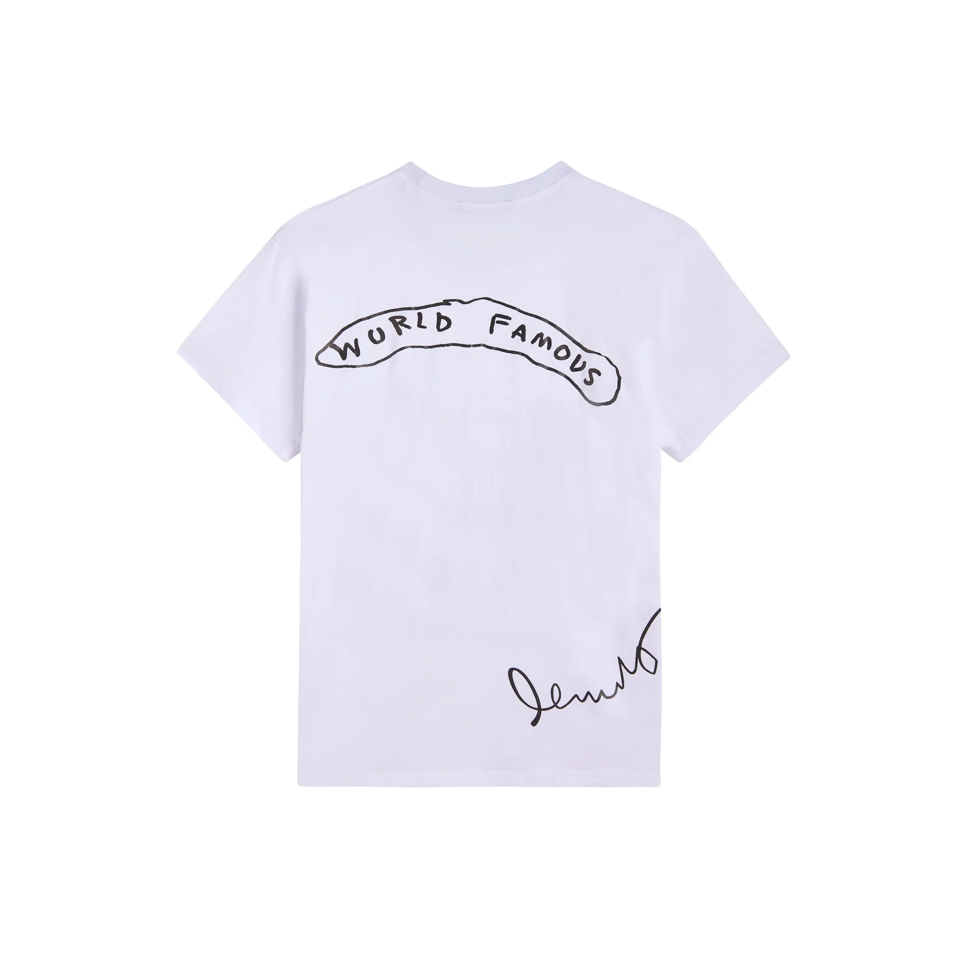 Jean-Michel Basquiat Fab Five Freddy T-Shirt, White - Image 2