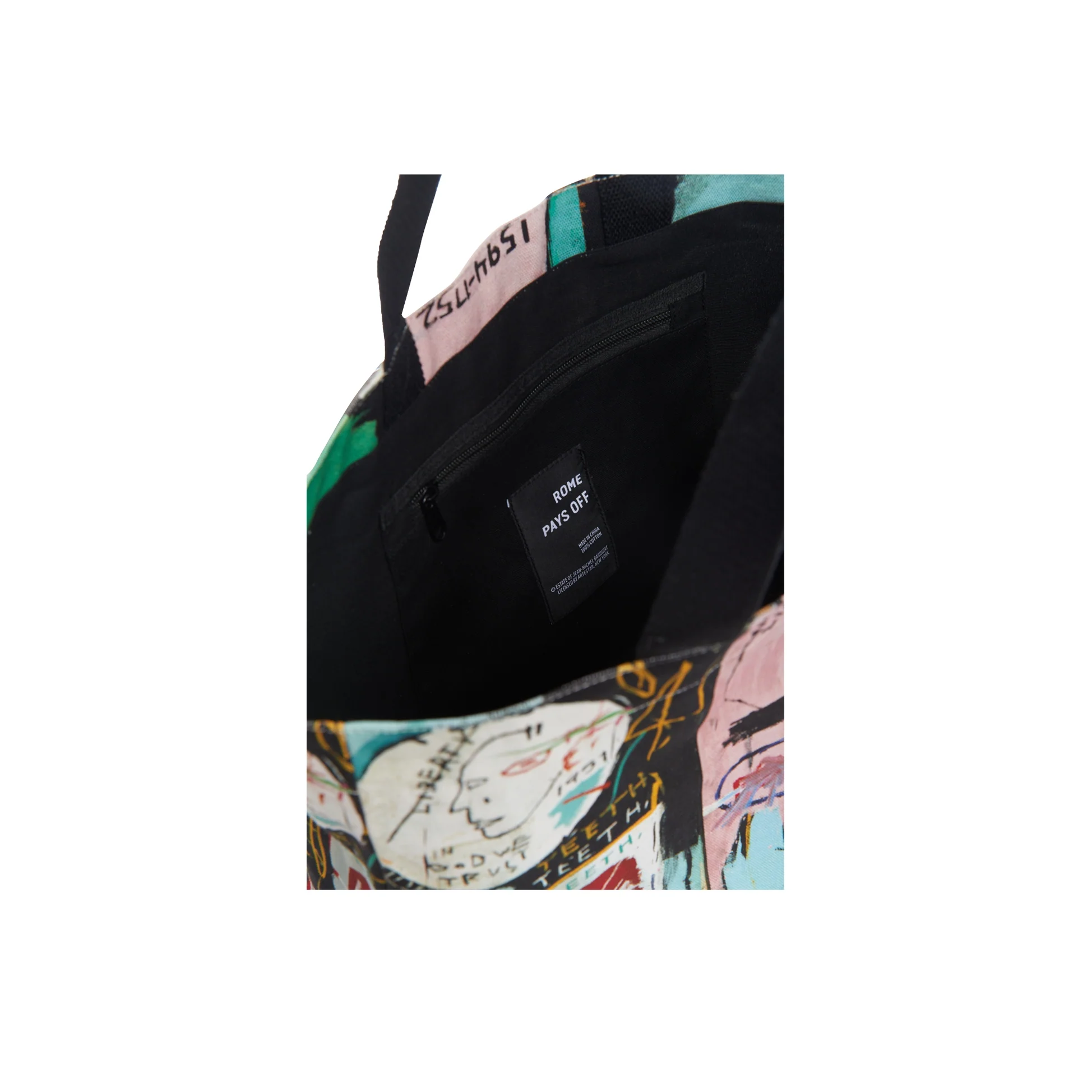 Jean-Michel Basquiat in Italian Crossbody Bag - Image 3