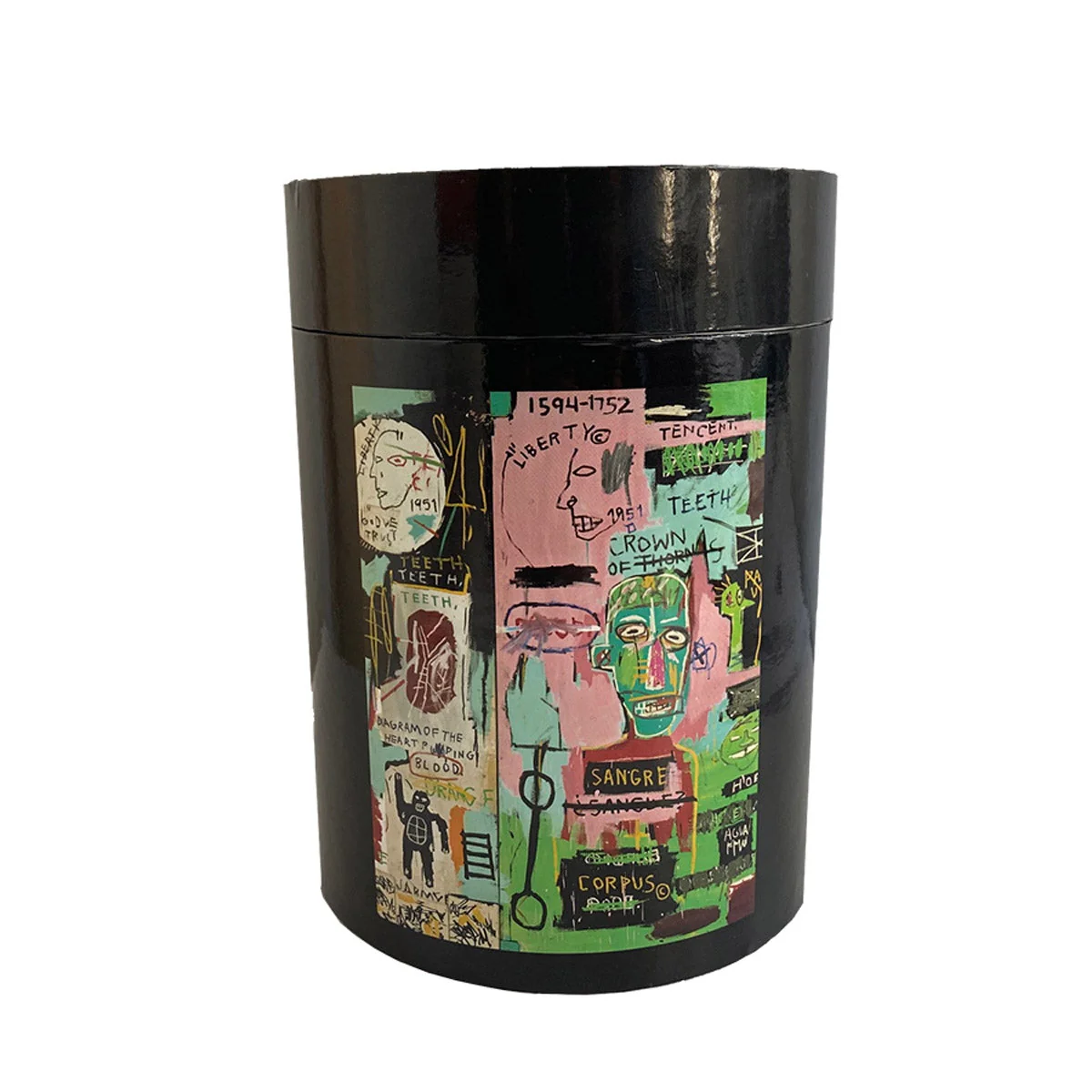 Jean-Michel Basquiat in Italian Puzzle