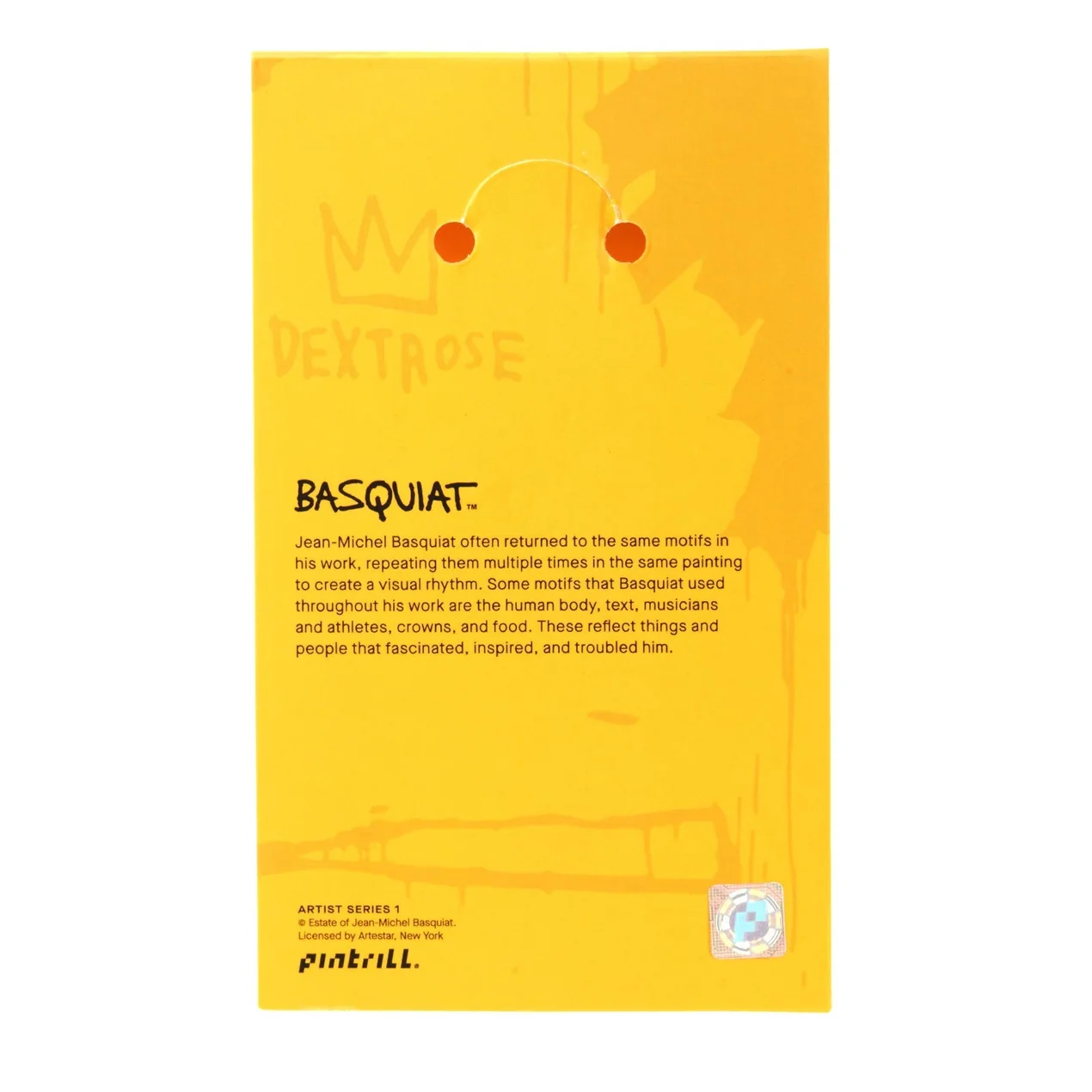 Jean-Michel Basquiat portrait Keychain - Image 3