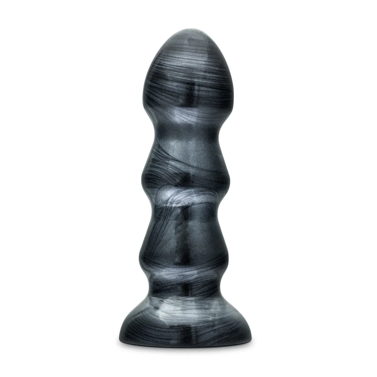 Jet Black Jack Carbon Metallic Black 7-Inch Anal Plug - Image 8
