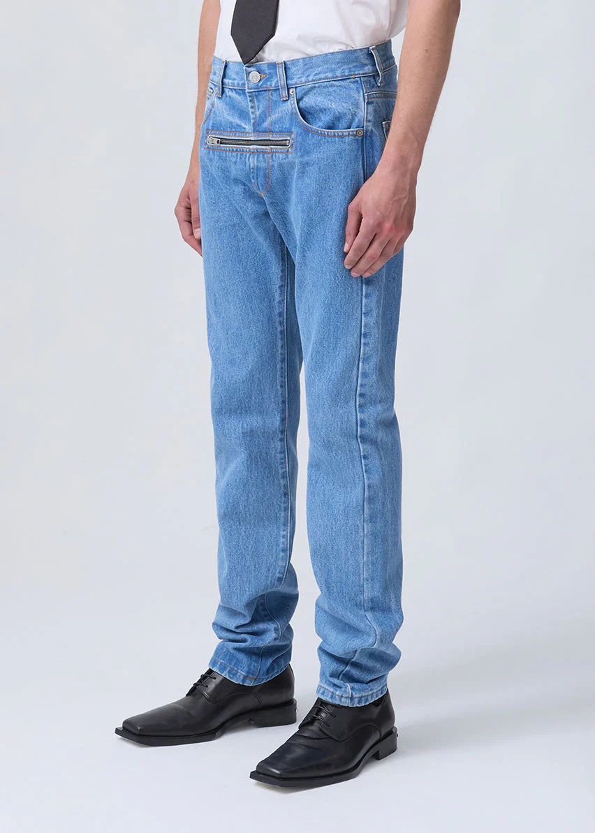 Jordanluca ROBIN JEANS LIGHT INDIGO - Image 7
